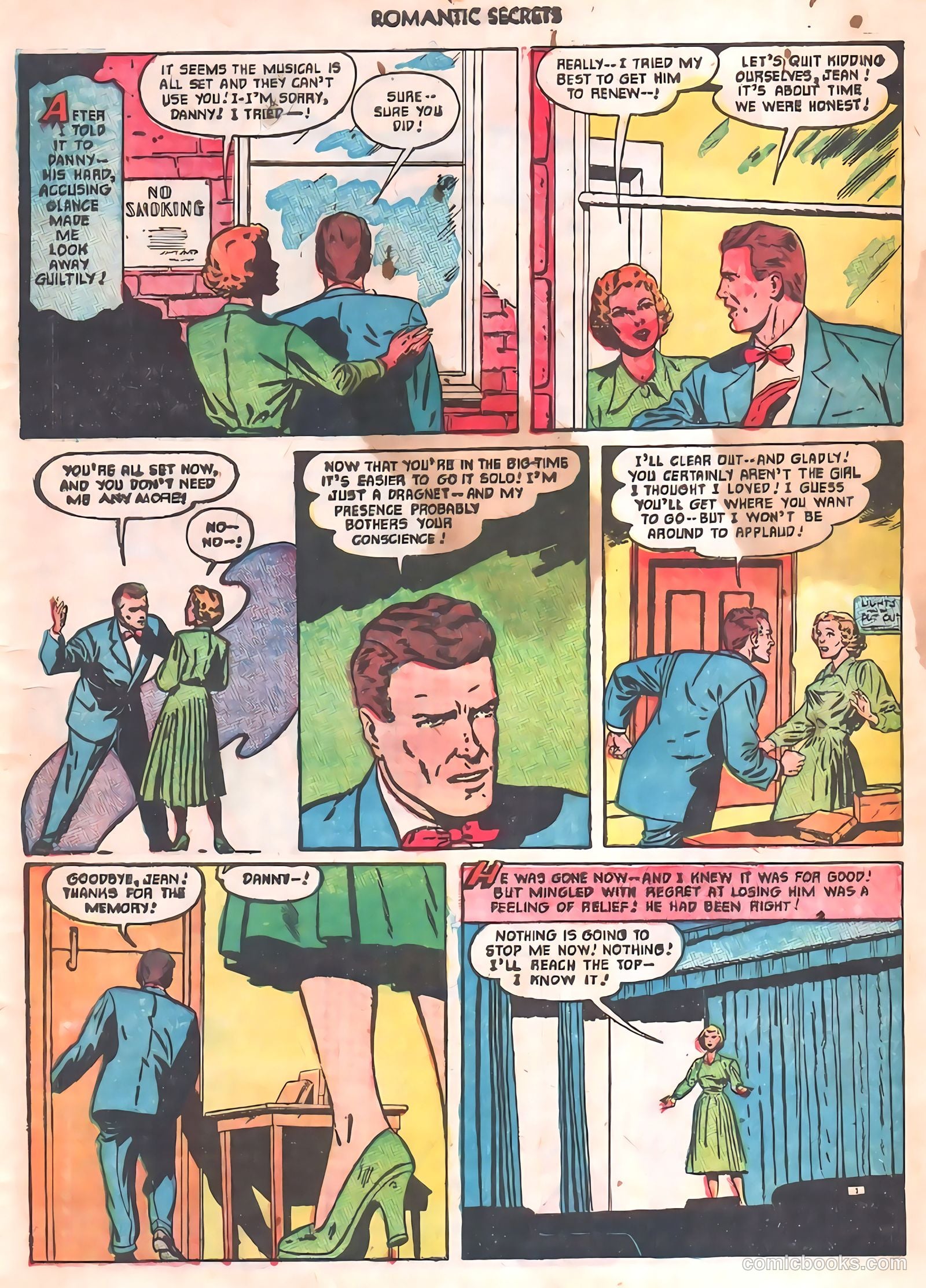 Romantic Secrets #22 (1951) — page 19 of 36