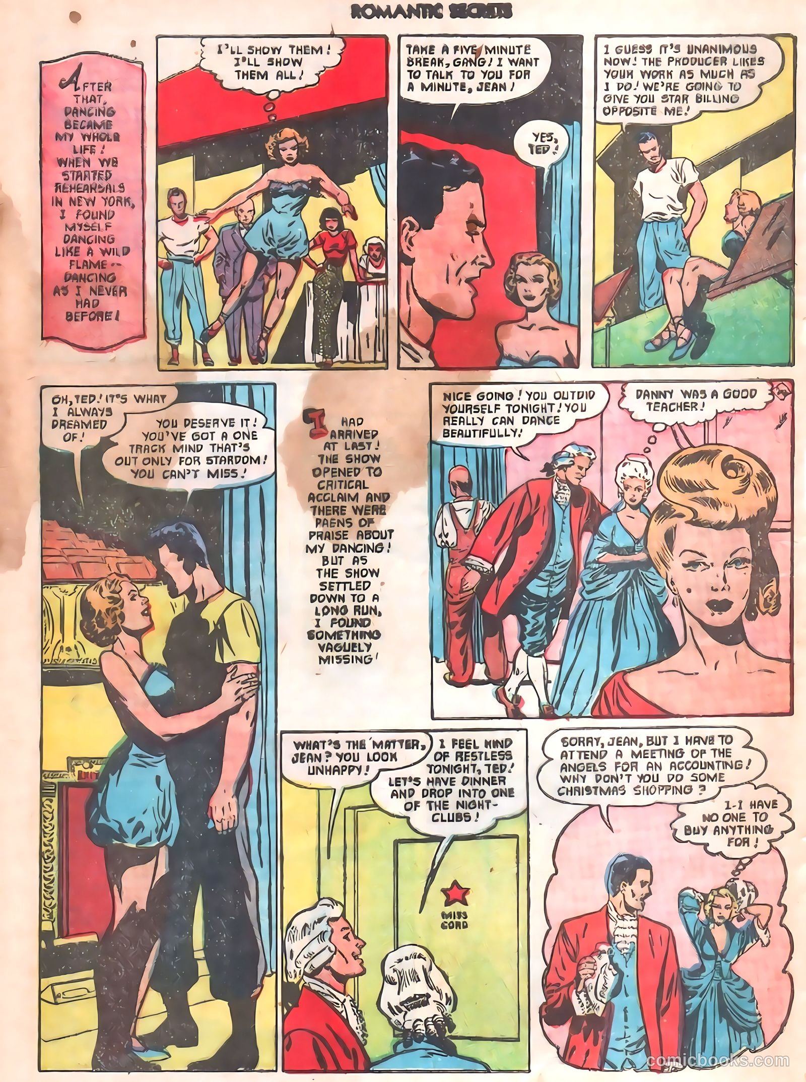 Romantic Secrets #22 (1951) — page 20 of 36