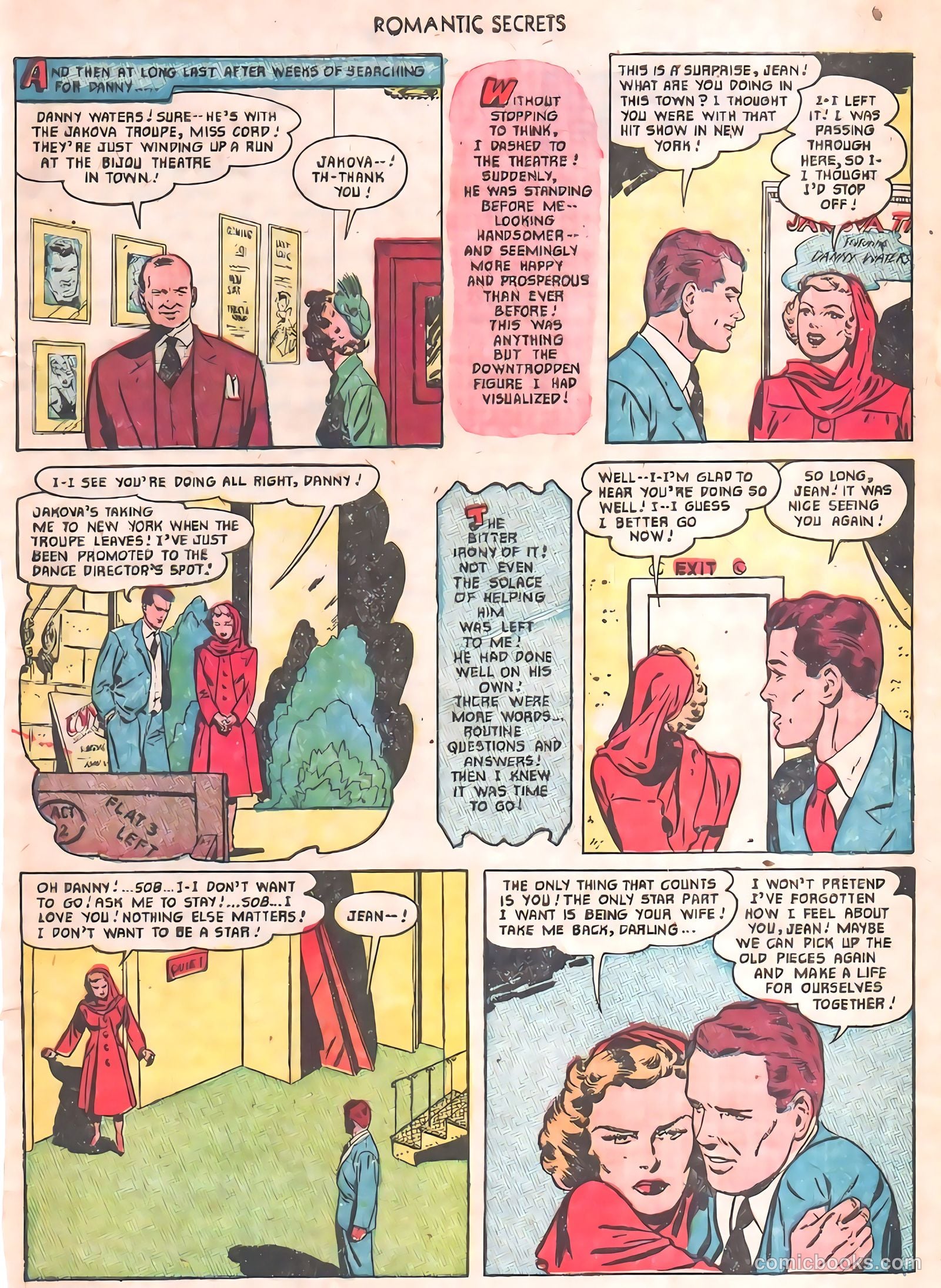Romantic Secrets #22 (1951) — page 23 of 36