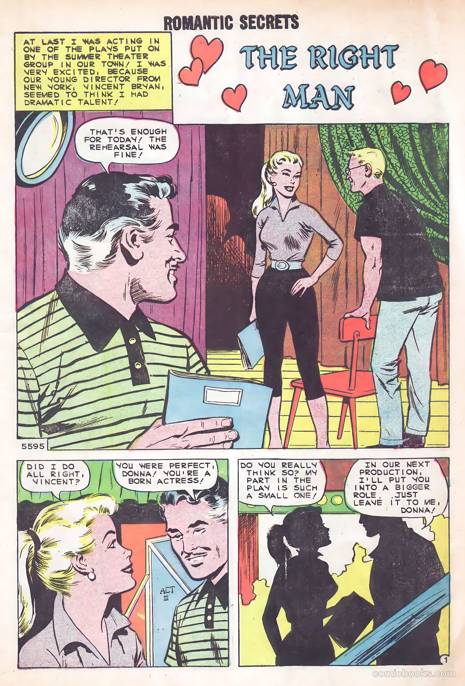 Romantic Secrets #23 (1959) — page 3 of 36