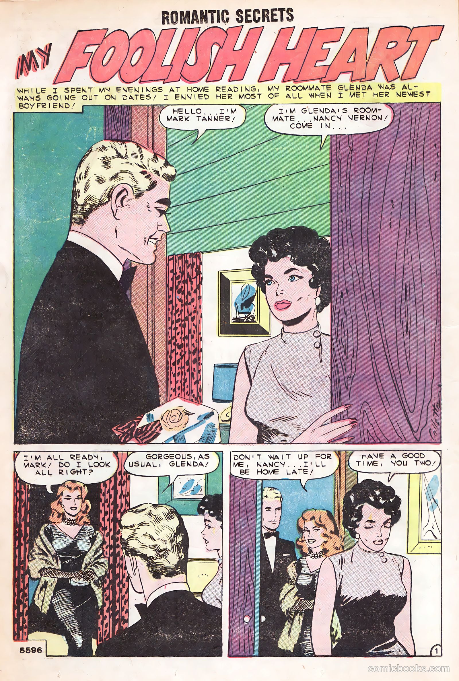 Romantic Secrets #23 (1959) — page 12 of 36