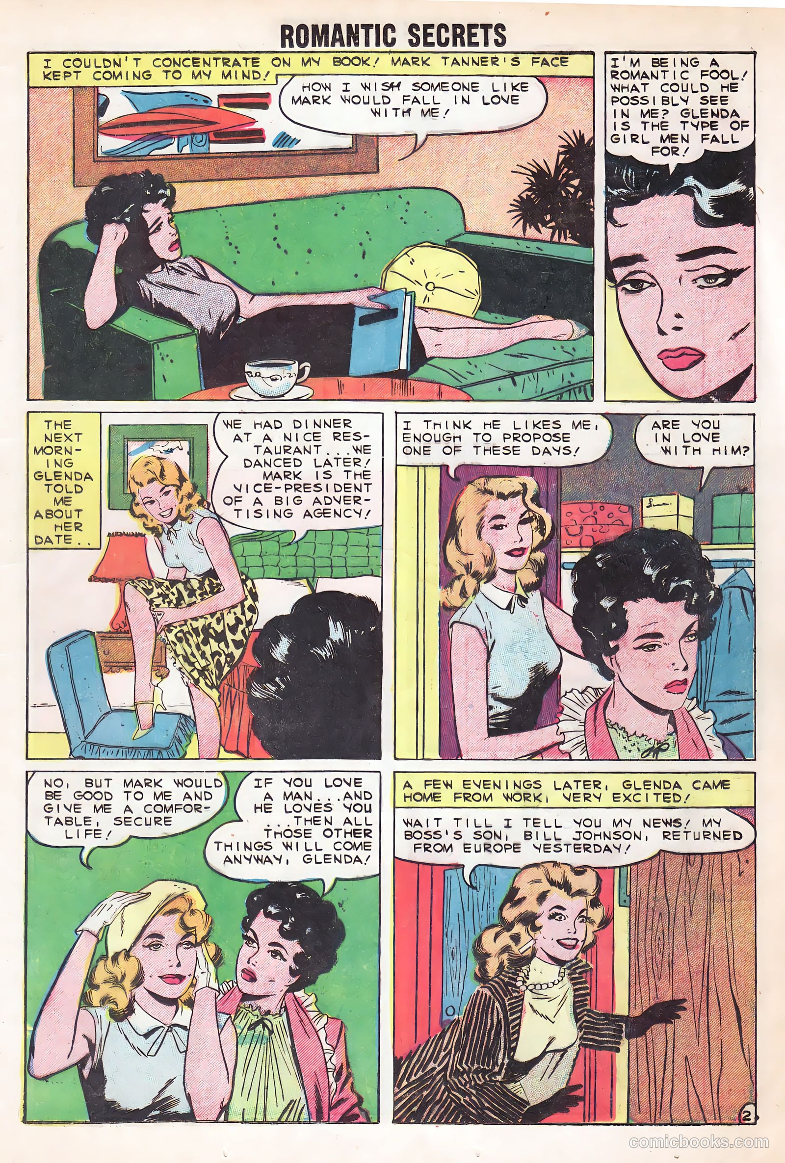 Romantic Secrets #23 (1959) — page 13 of 36