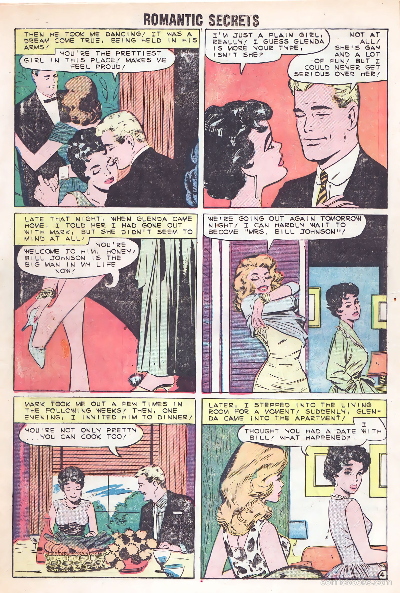 Romantic Secrets #23 (1959) — page 16 of 36