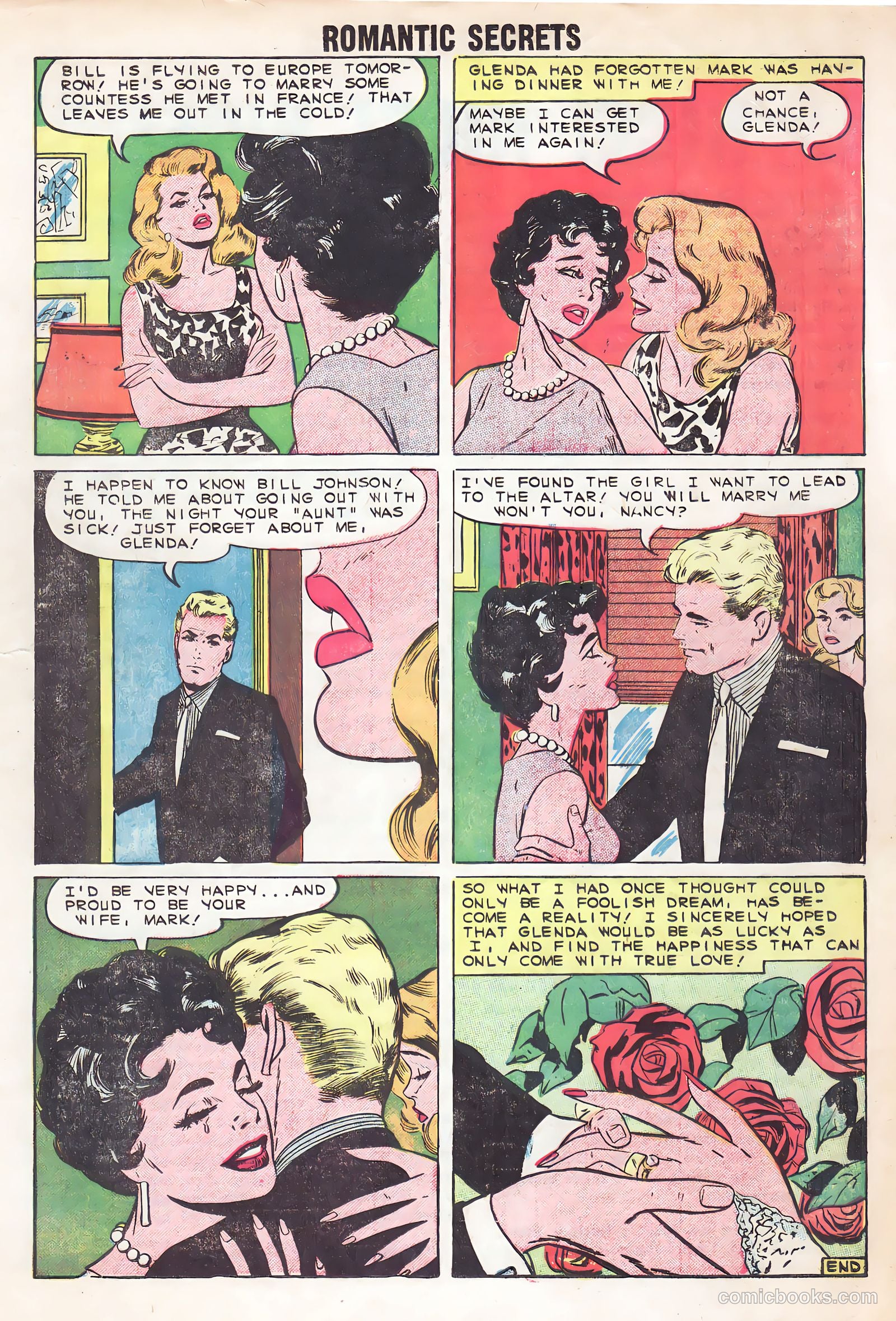 Romantic Secrets #23 (1959) — page 17 of 36