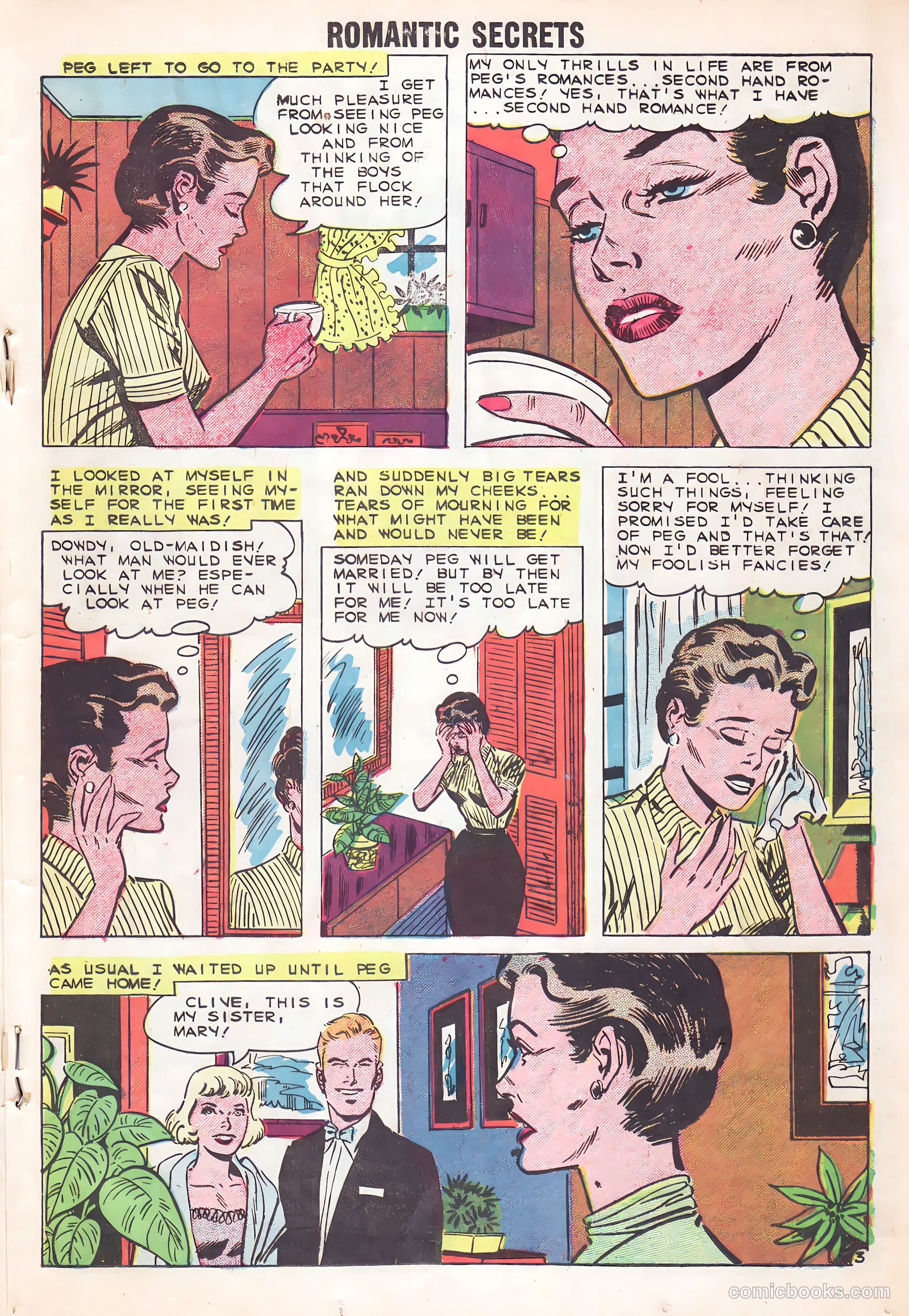 Romantic Secrets #23 (1959) — page 23 of 36