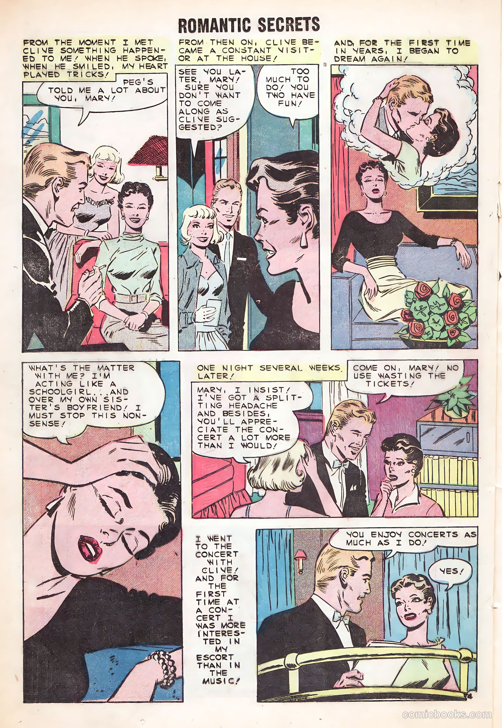 Romantic Secrets #23 (1959) — page 24 of 36