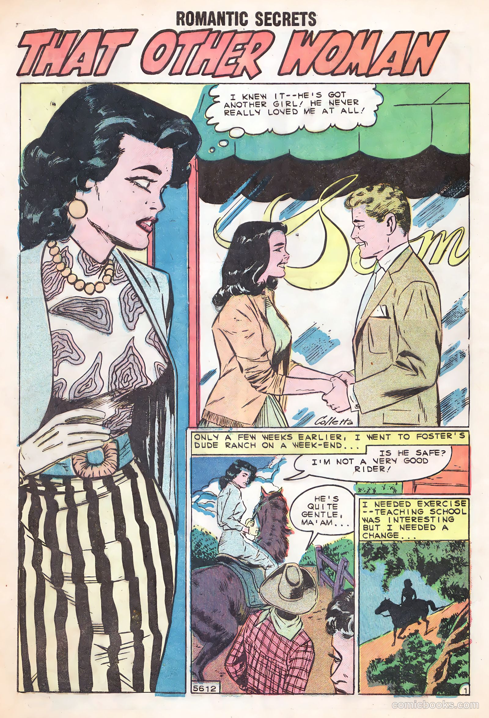 Romantic Secrets #23 (1959) — page 28 of 36