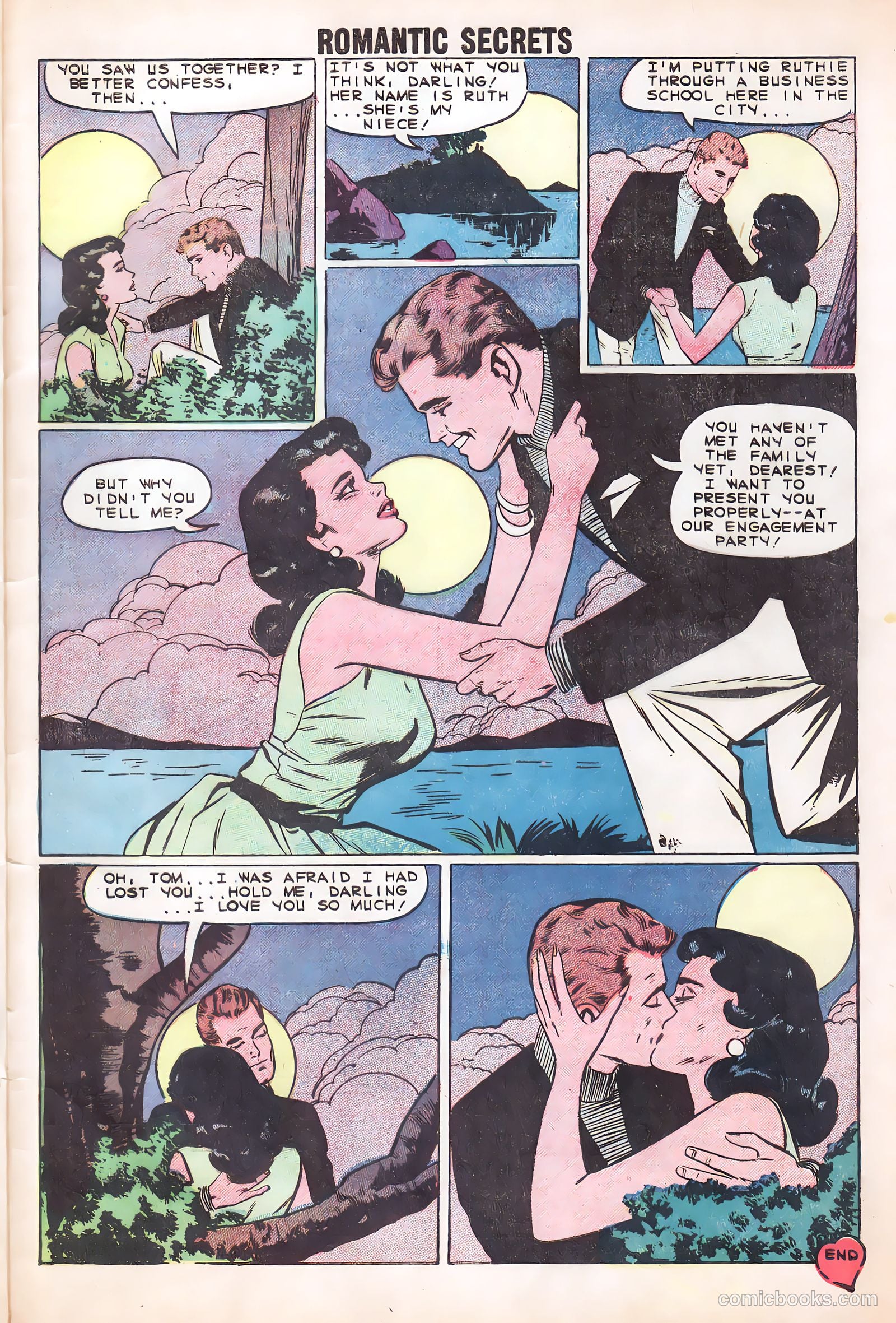 Romantic Secrets #23 (1959) — page 33 of 36