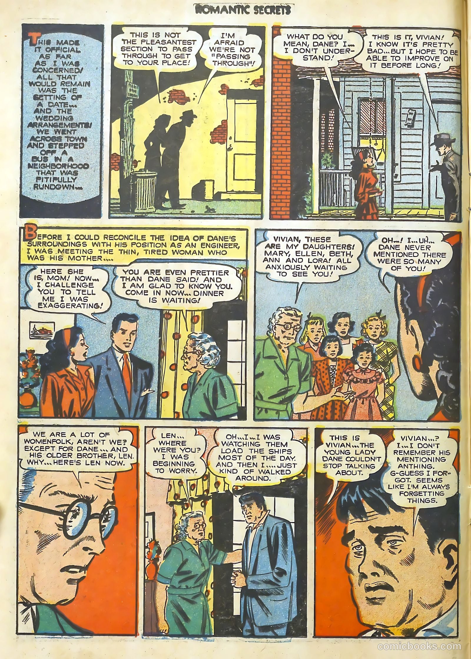 Romantic Secrets #23 (1951) — page 6 of 36