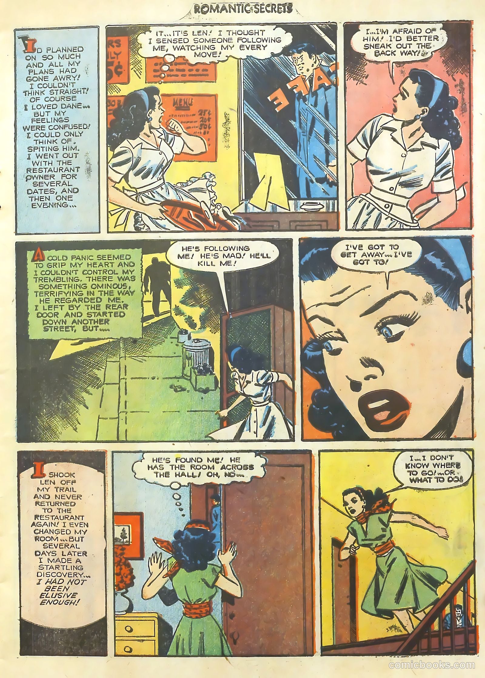 Romantic Secrets #23 (1951) — page 11 of 36