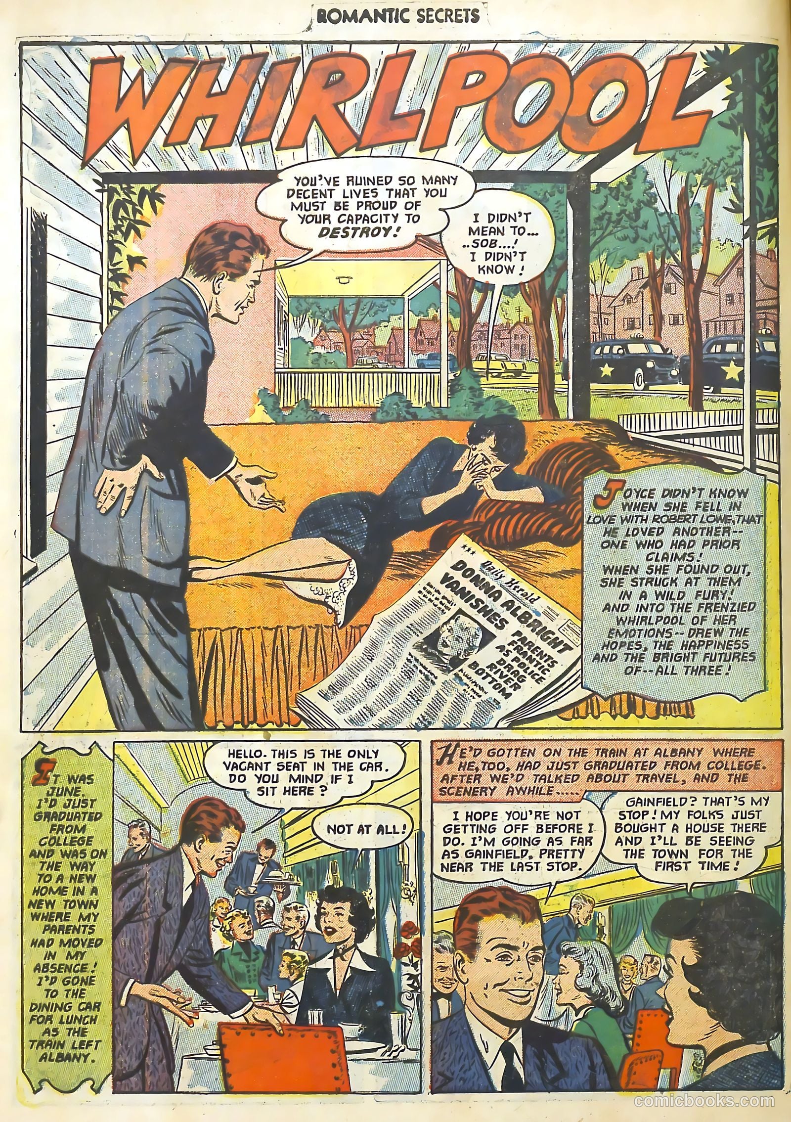 Romantic Secrets #23 (1951) — page 14 of 36