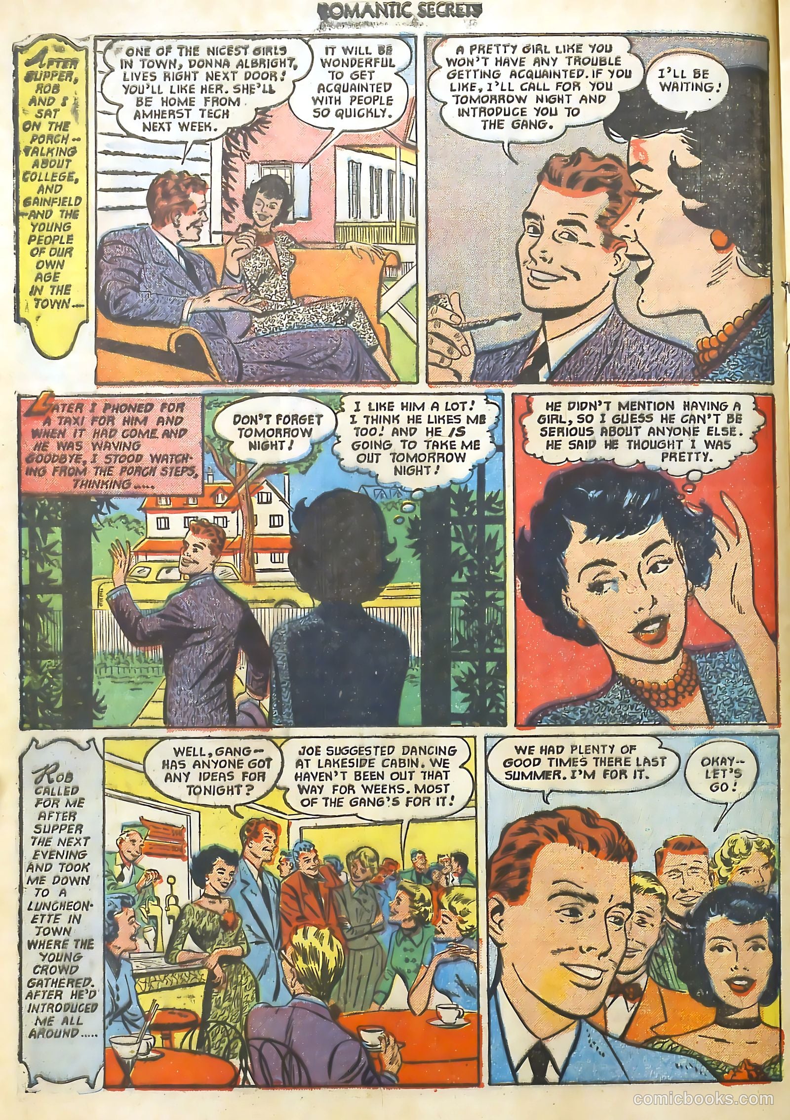 Romantic Secrets #23 (1951) — page 16 of 36