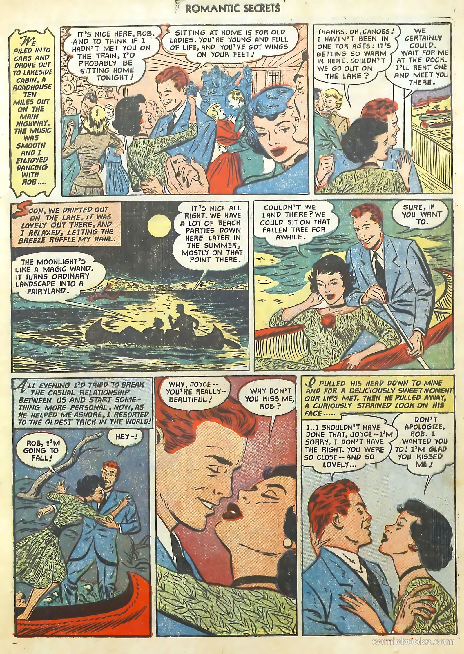 Romantic Secrets #23 (1951) — page 17 of 36
