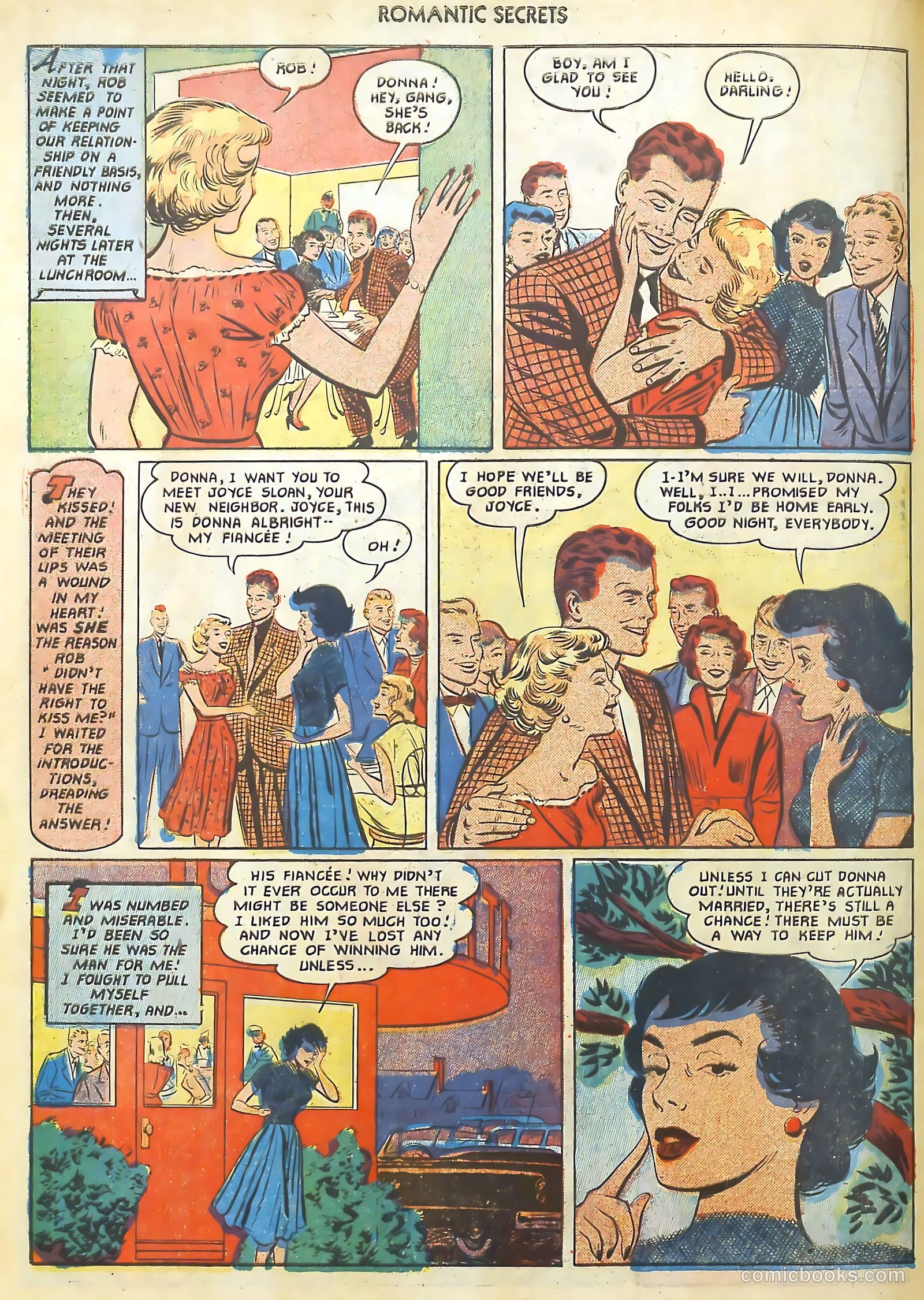 Romantic Secrets #23 (1951) — page 18 of 36