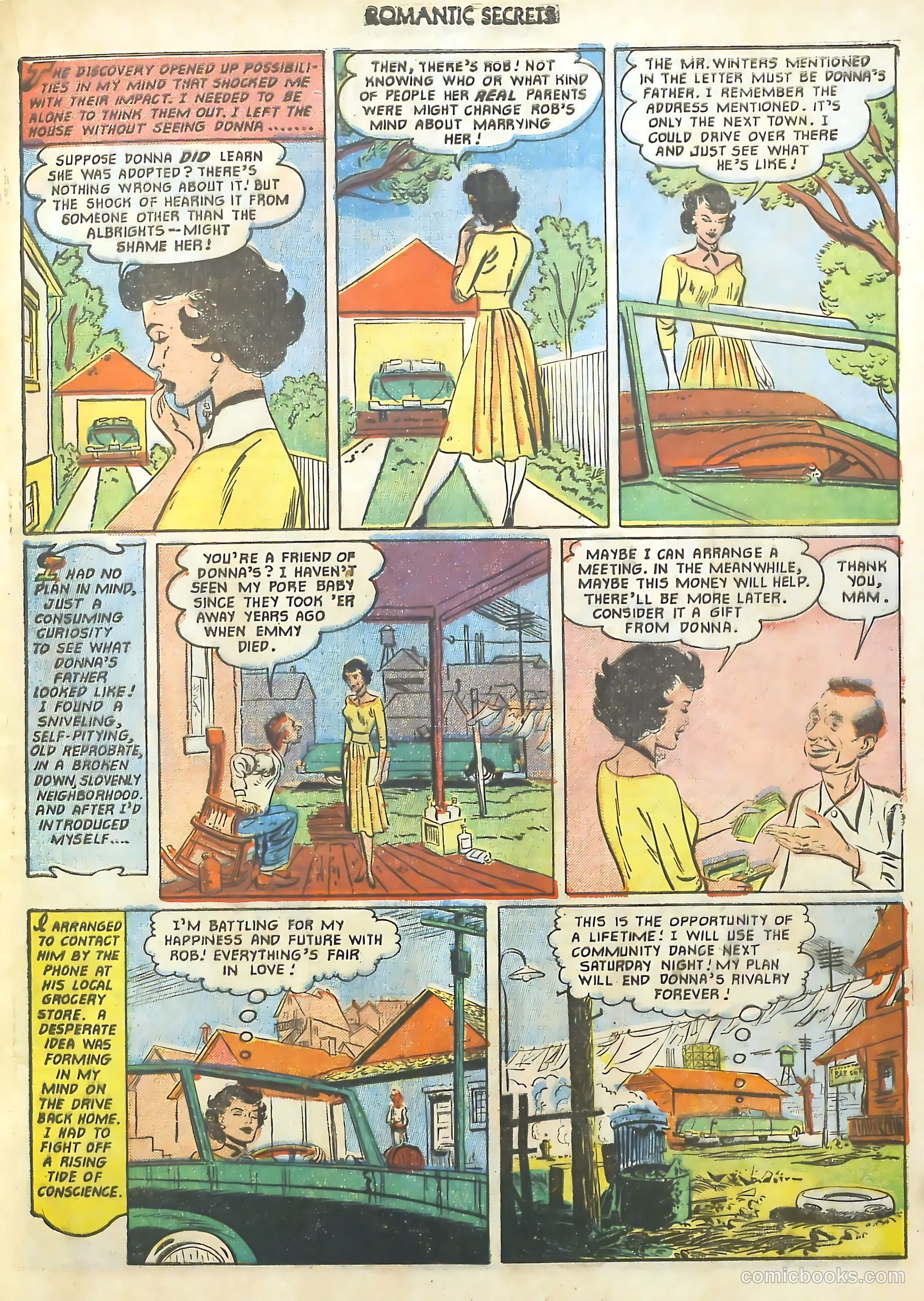 Romantic Secrets #23 (1951) — page 21 of 36