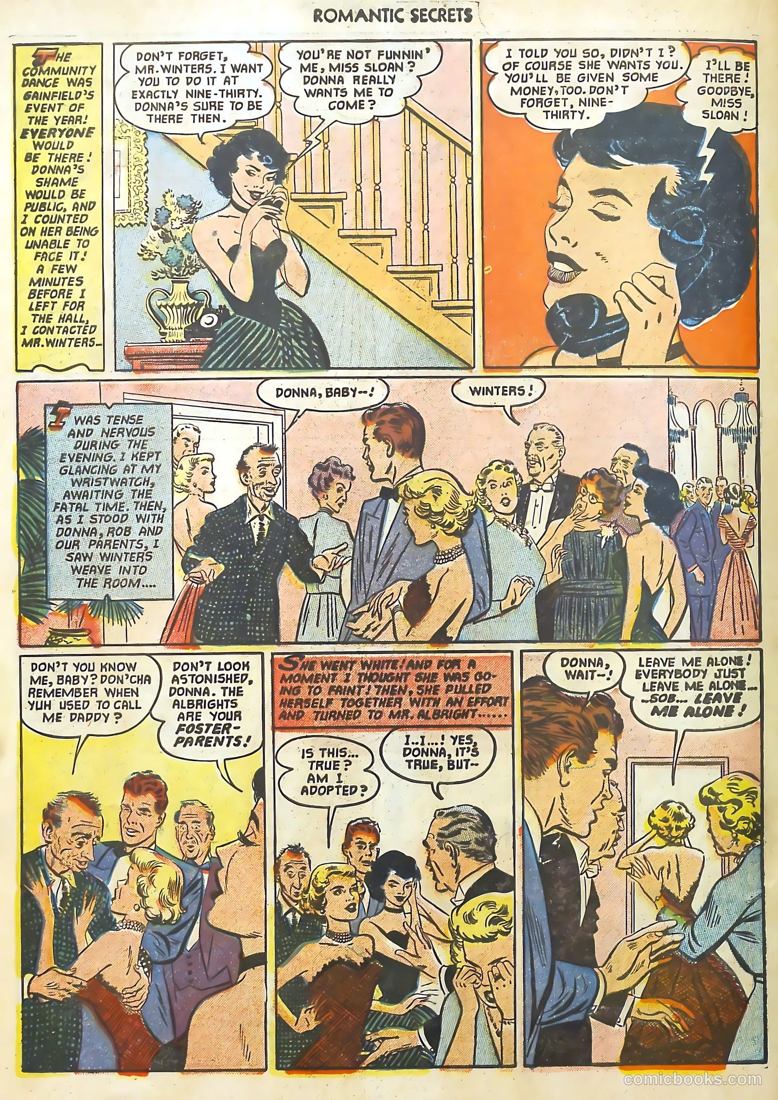 Romantic Secrets #23 (1951) — page 22 of 36