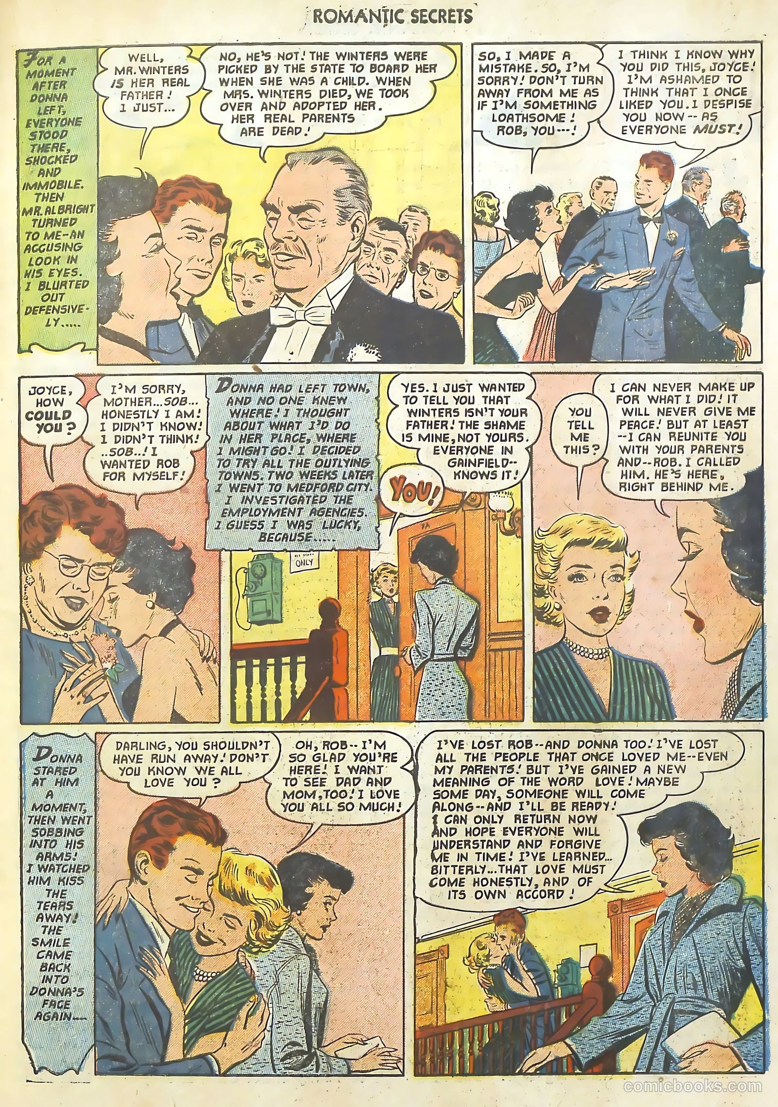 Romantic Secrets #23 (1951) — page 23 of 36