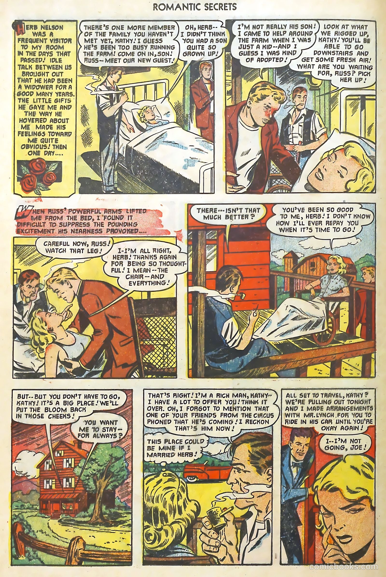 Romantic Secrets #23 (1951) — page 28 of 36
