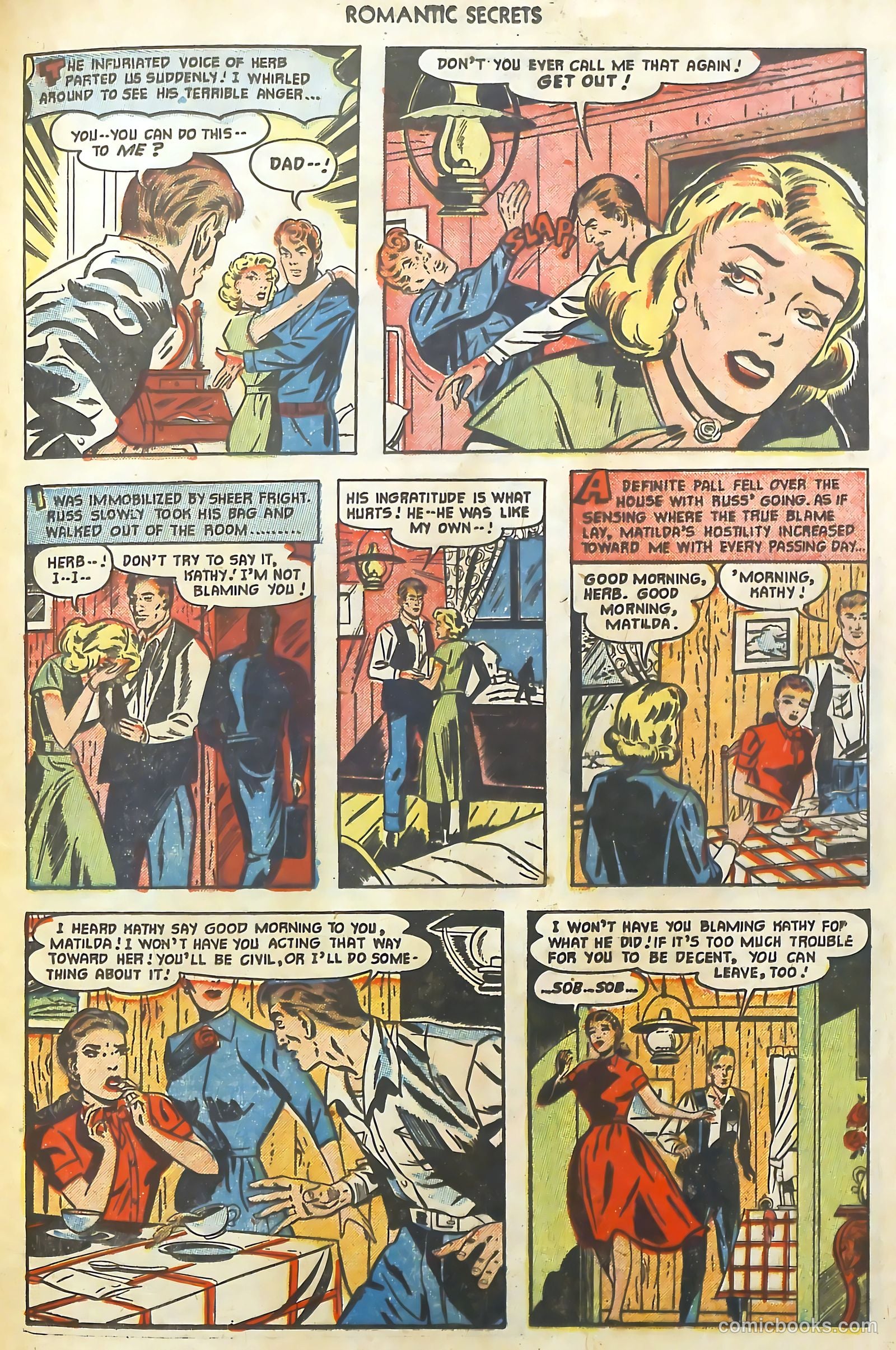 Romantic Secrets #23 (1951) — page 33 of 36