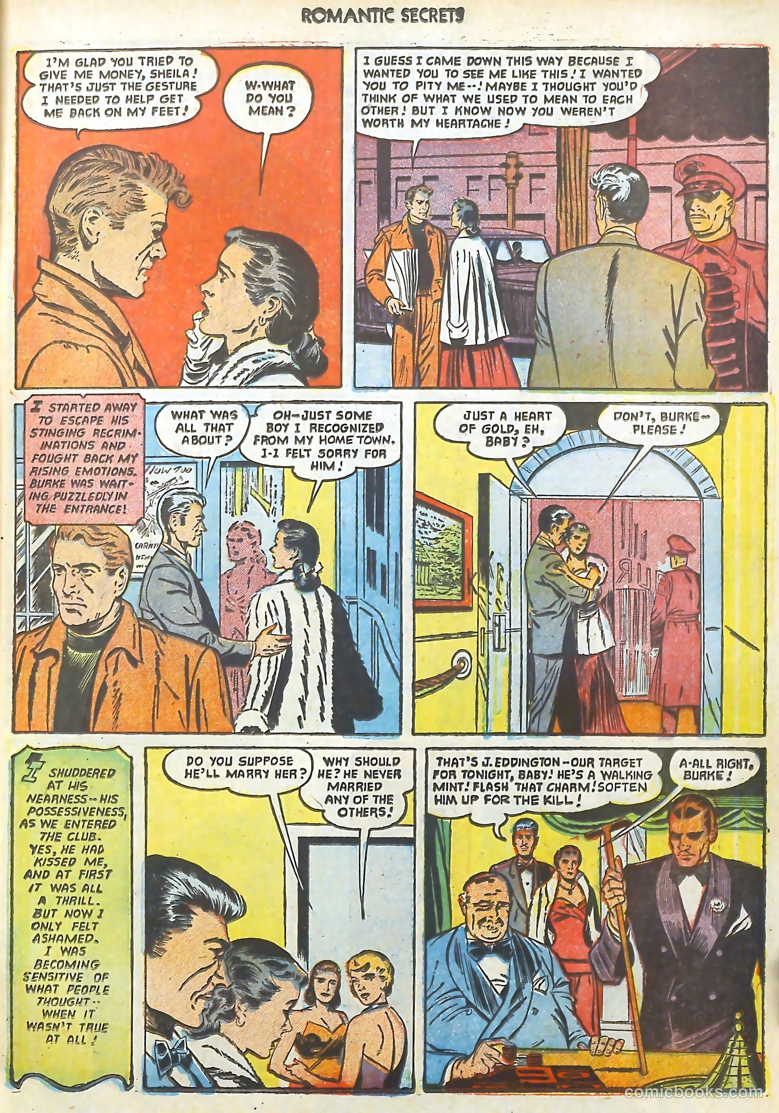 Romantic Secrets #24 (1951) — page 5 of 36