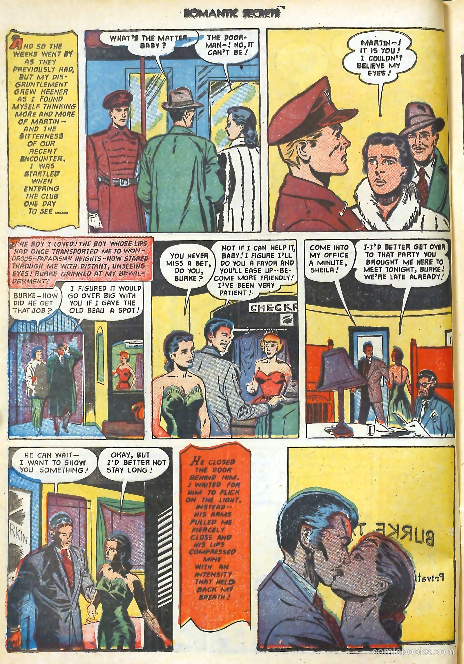 Romantic Secrets #24 (1951) — page 6 of 36