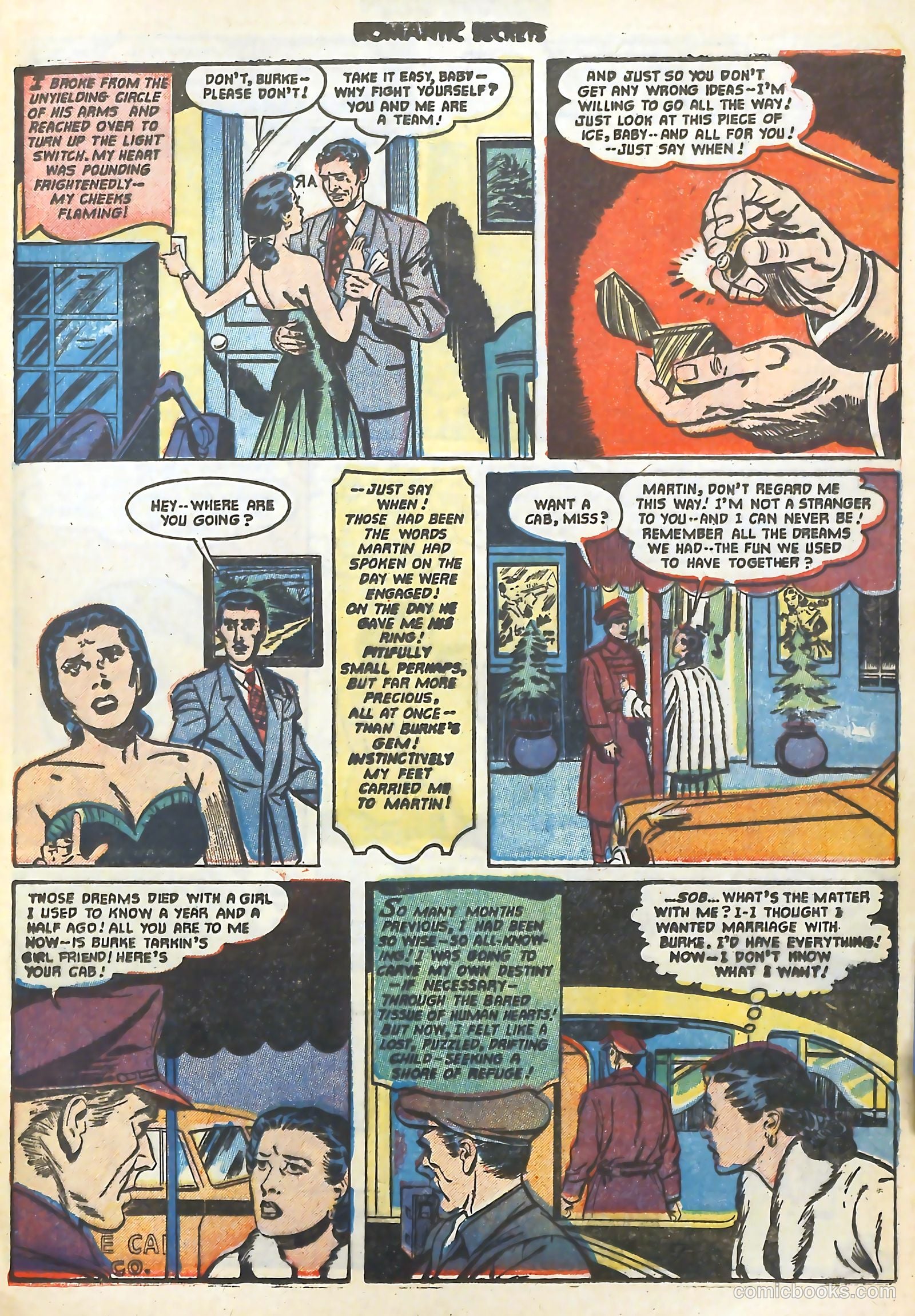 Romantic Secrets #24 (1951) — page 7 of 36