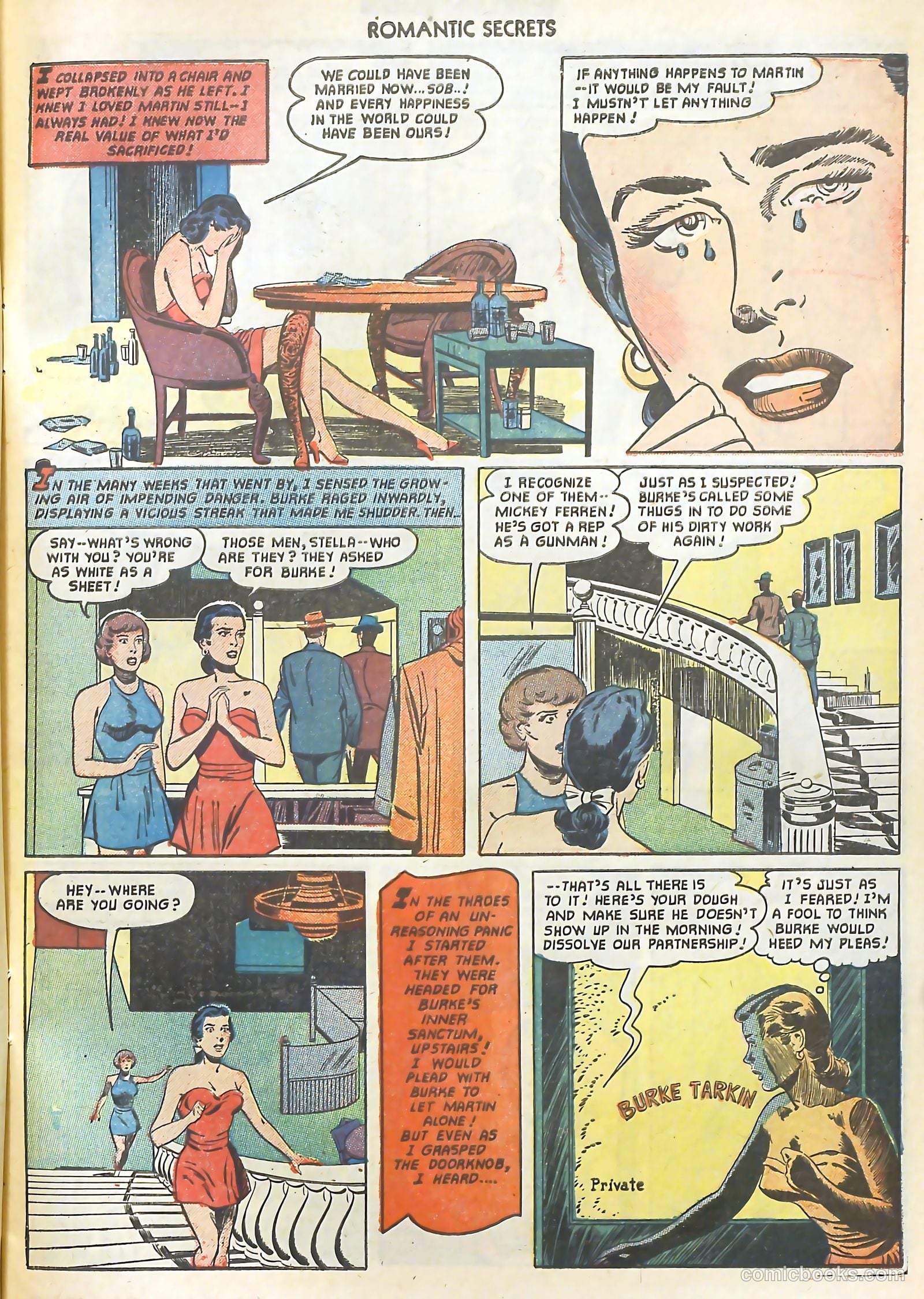 Romantic Secrets #24 (1951) — page 11 of 36