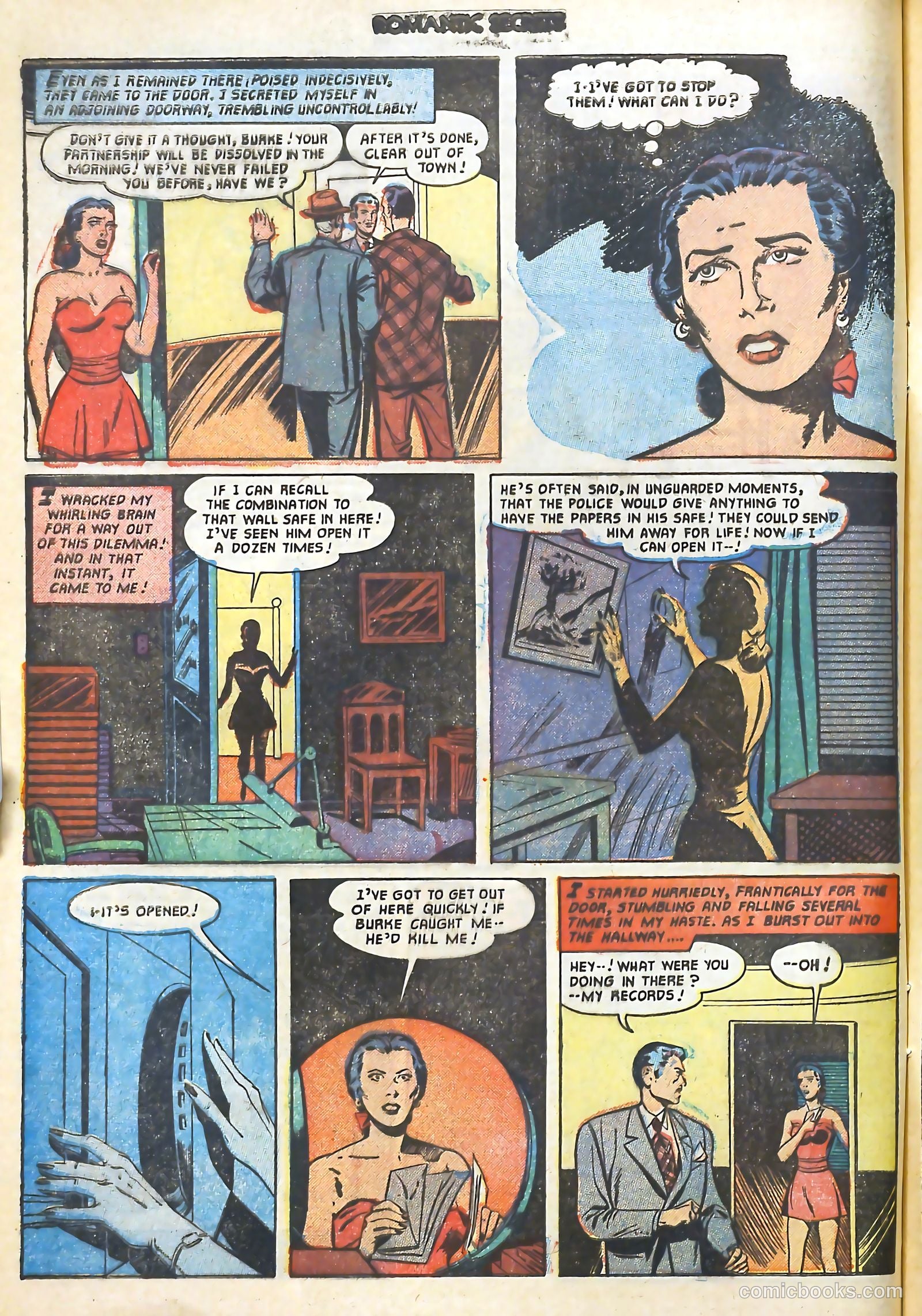 Romantic Secrets #24 (1951) — page 12 of 36