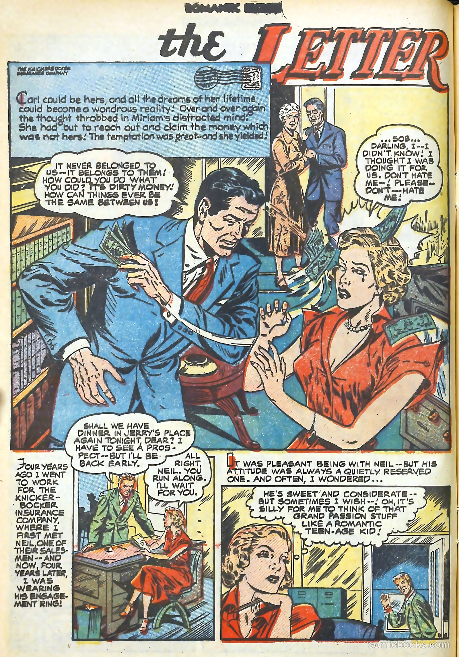 Romantic Secrets #24 (1951) — page 14 of 36