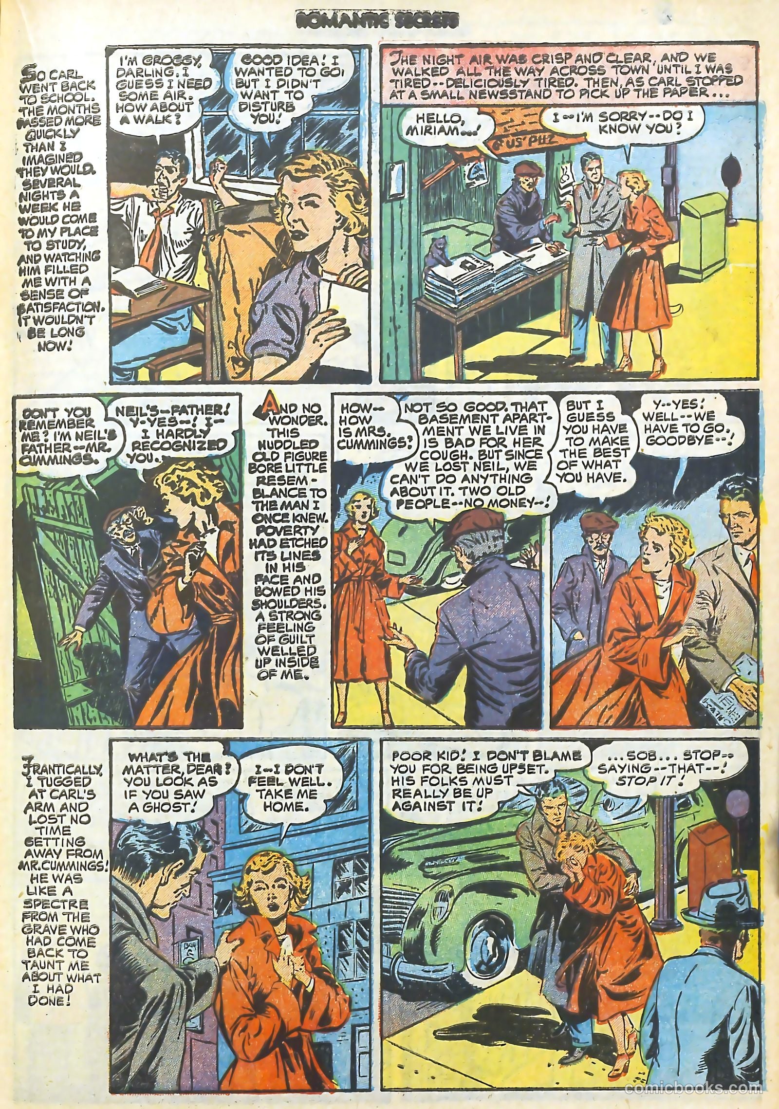 Romantic Secrets #24 (1951) — page 21 of 36