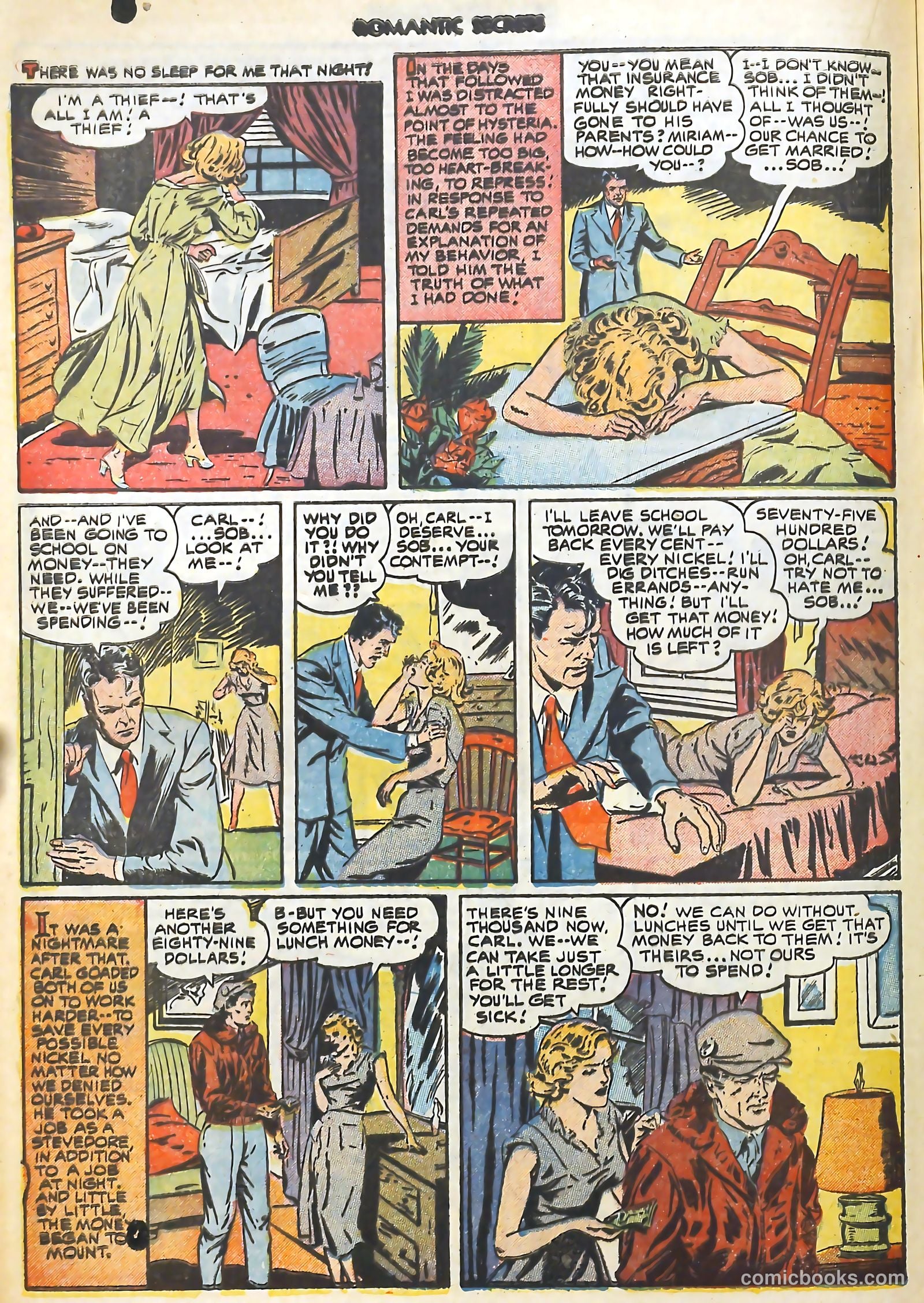 Romantic Secrets #24 (1951) — page 22 of 36