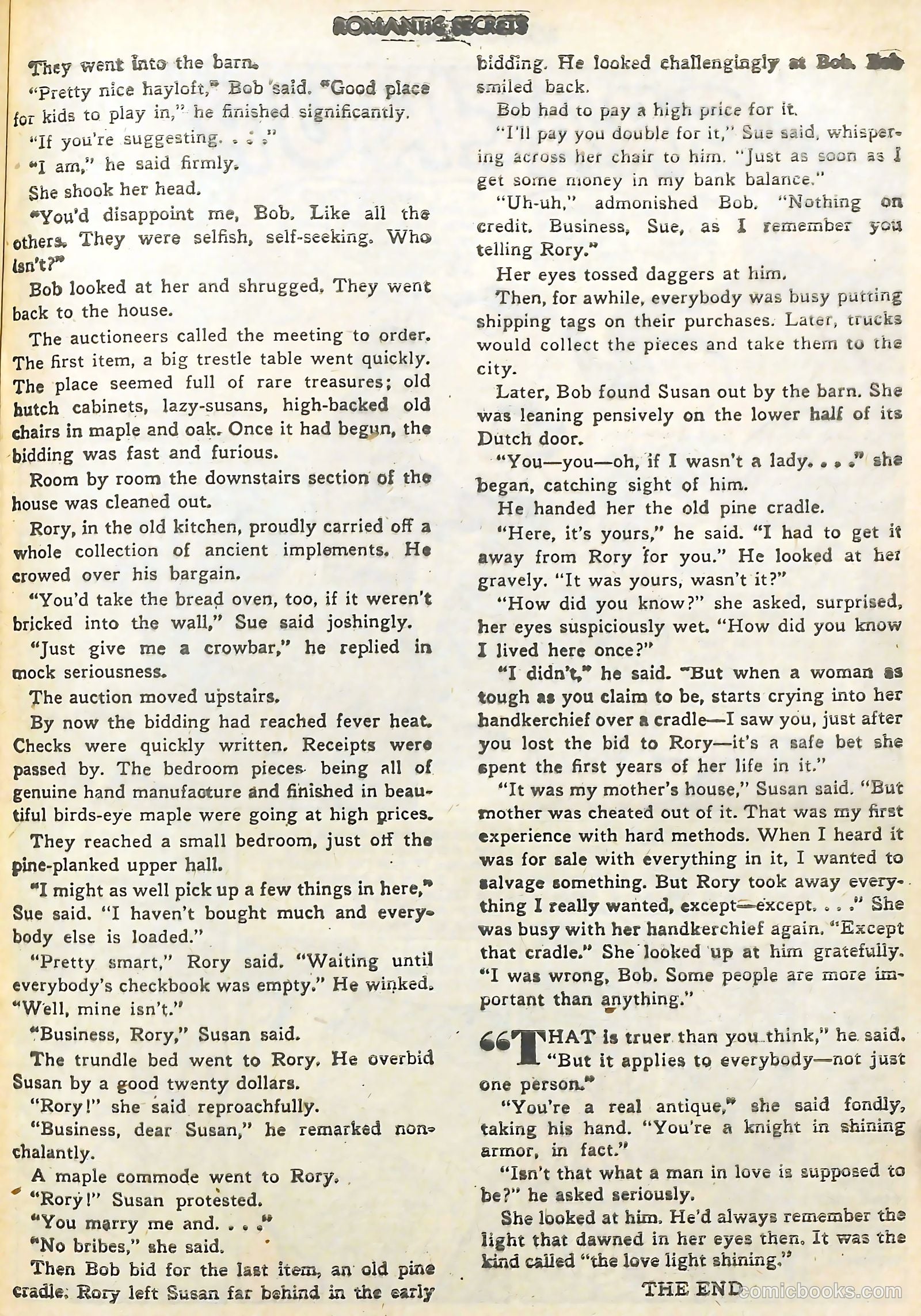 Romantic Secrets #24 (1951) — page 25 of 36