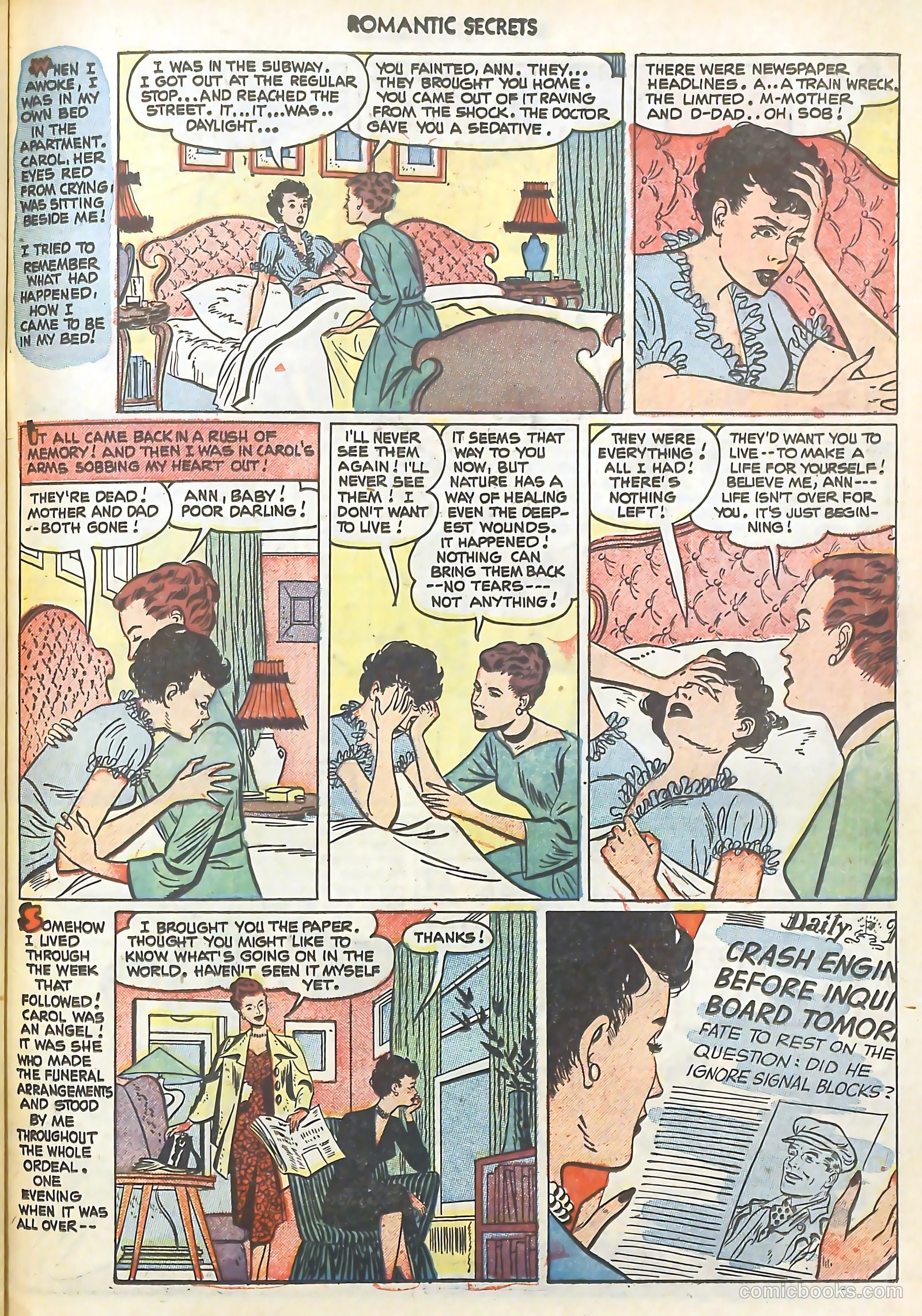 Romantic Secrets #24 (1951) — page 27 of 36