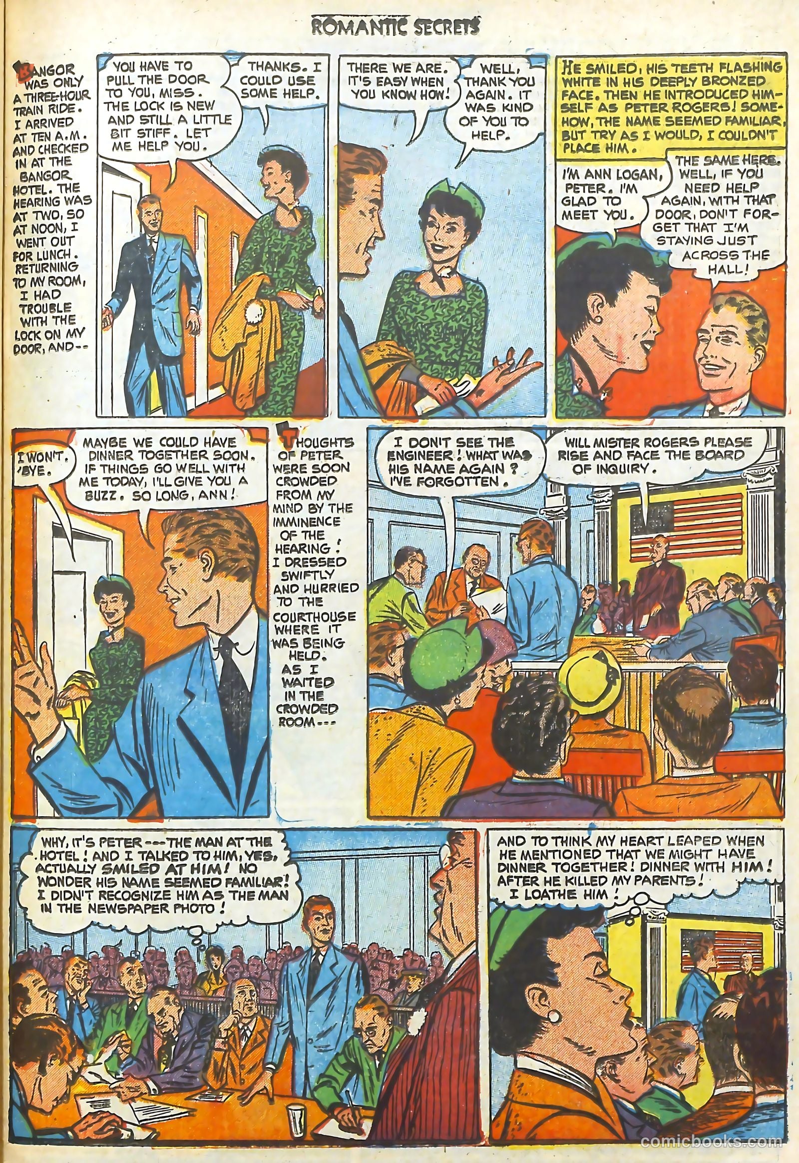 Romantic Secrets #24 (1951) — page 29 of 36