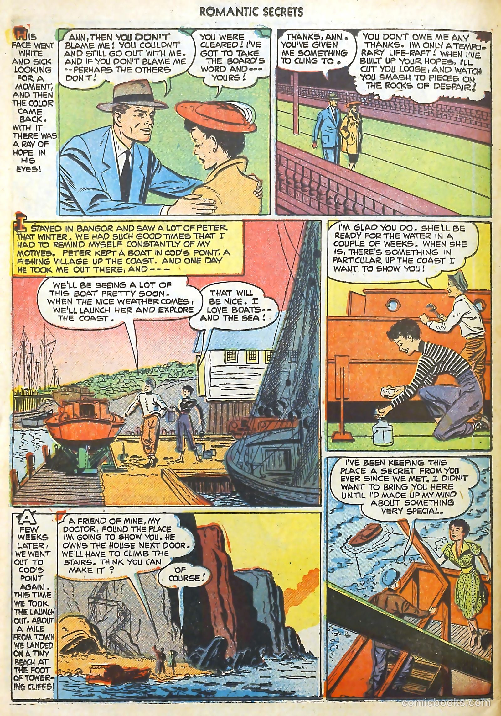 Romantic Secrets #24 (1951) — page 32 of 36