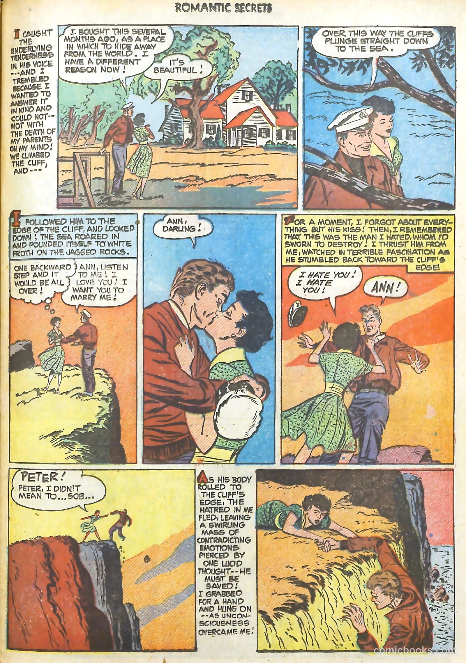 Romantic Secrets #24 (1951) — page 33 of 36