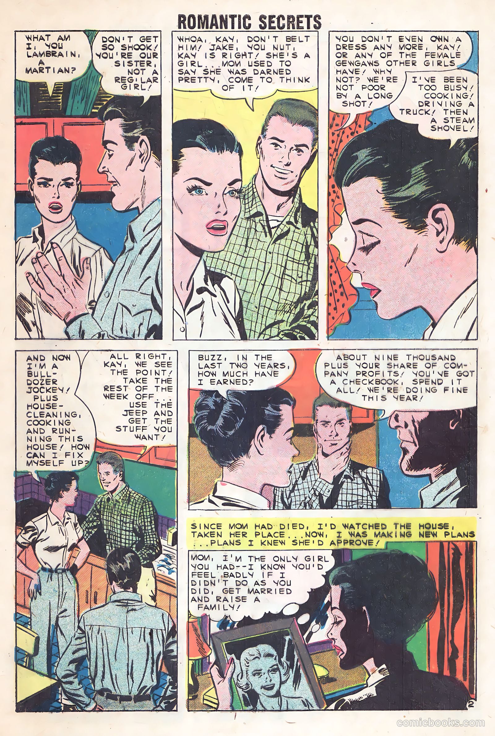 Romantic Secrets #24 (1959) — page 28 of 36