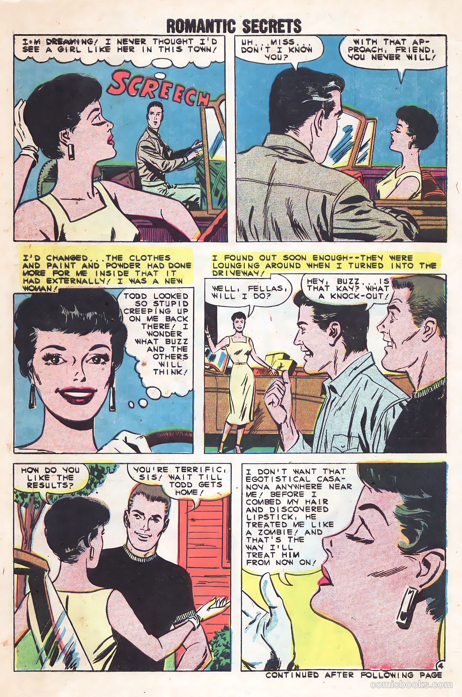 Romantic Secrets #24 (1959) — page 30 of 36