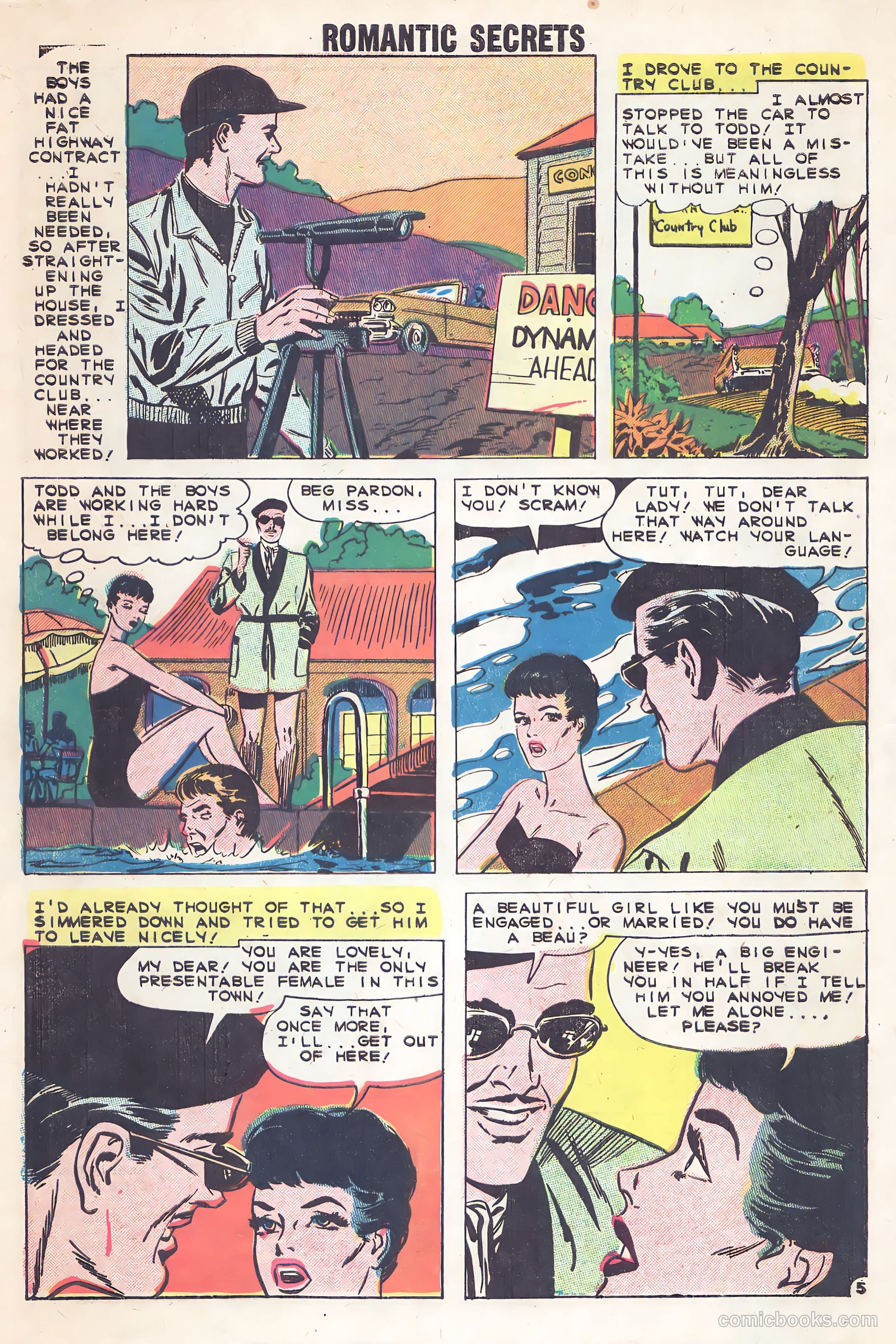 Romantic Secrets #24 (1959) — page 32 of 36