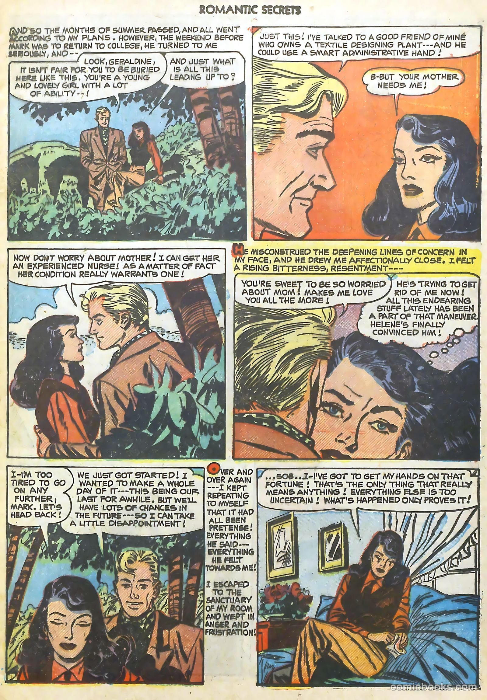Romantic Secrets #25 (1960) — page 9 of 36