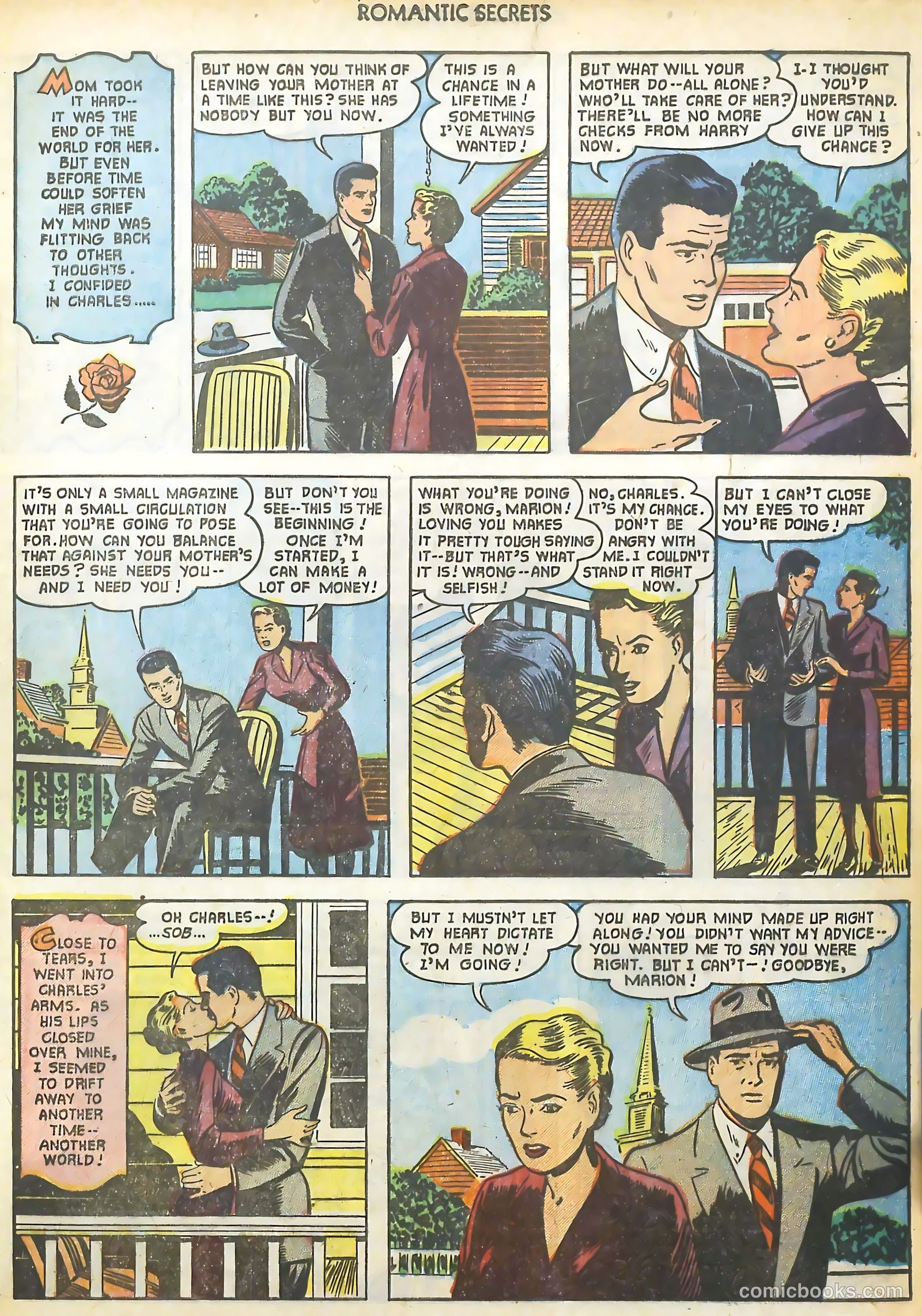 Romantic Secrets #25 (1960) — page 17 of 36
