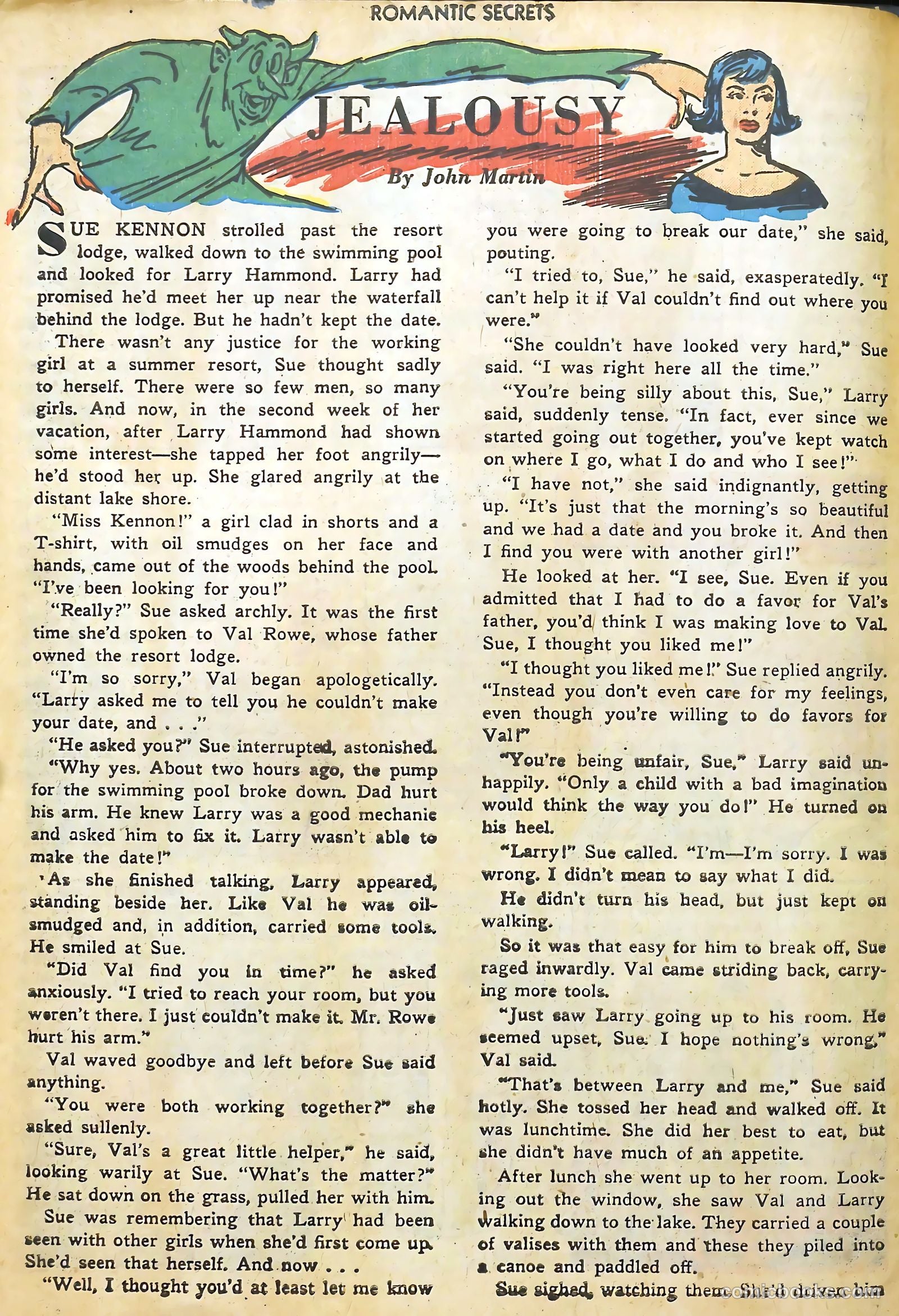 Romantic Secrets #25 (1960) — page 24 of 36
