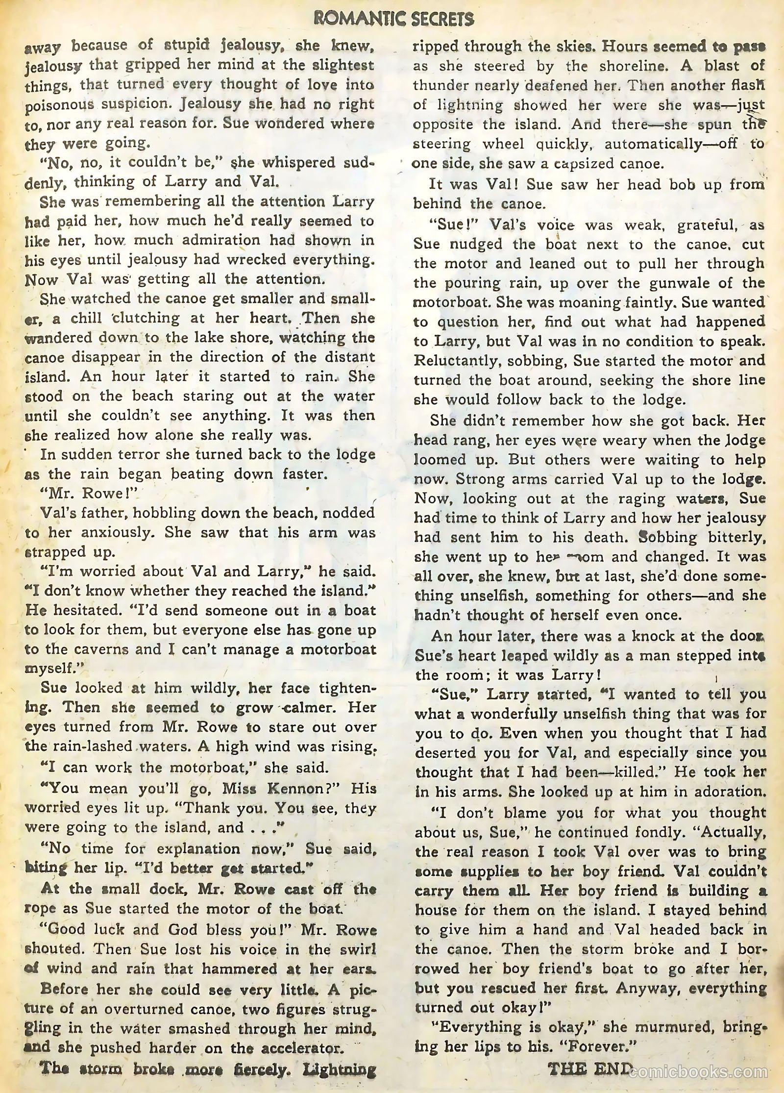 Romantic Secrets #25 (1960) — page 25 of 36