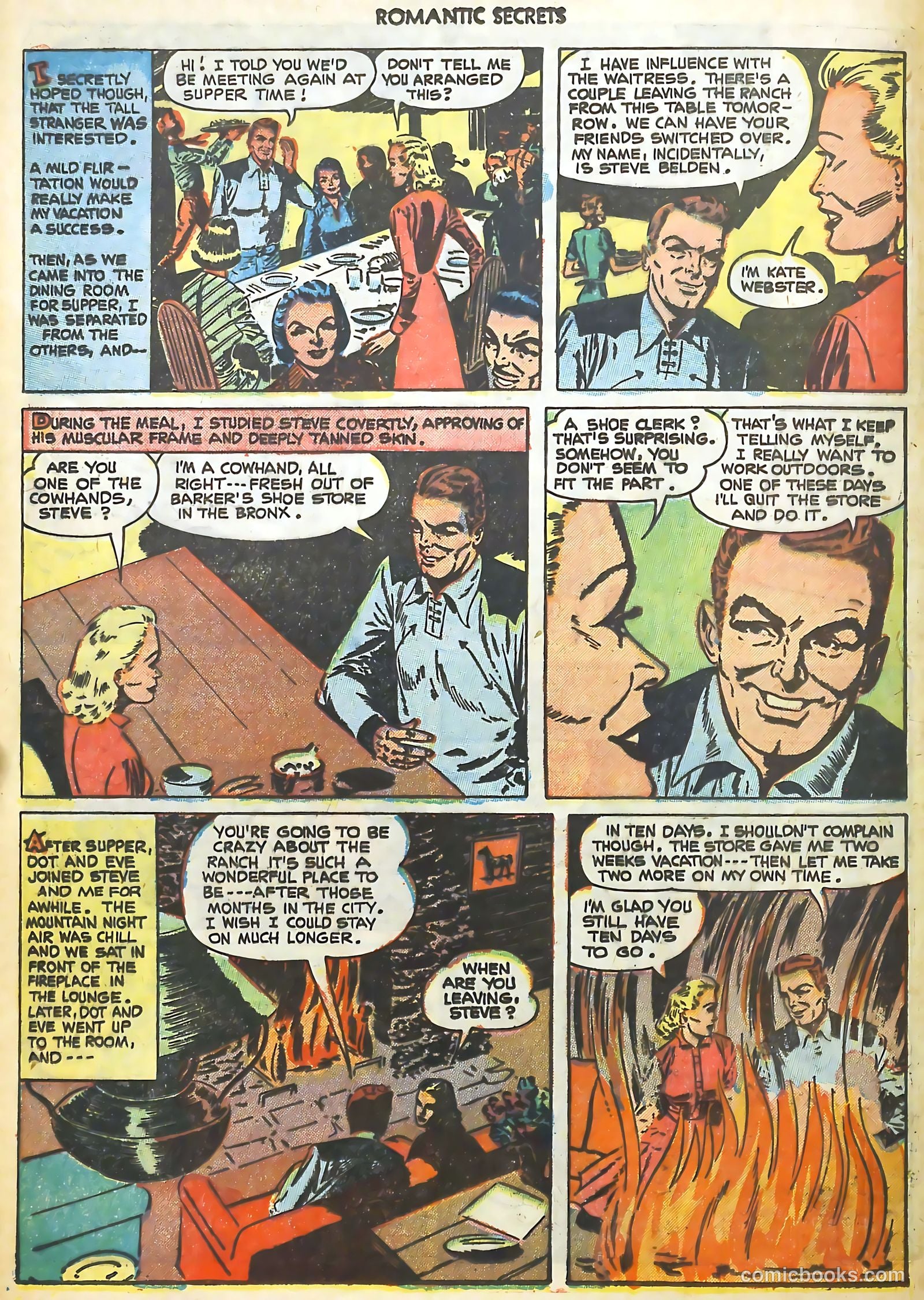 Romantic Secrets #25 (1960) — page 28 of 36