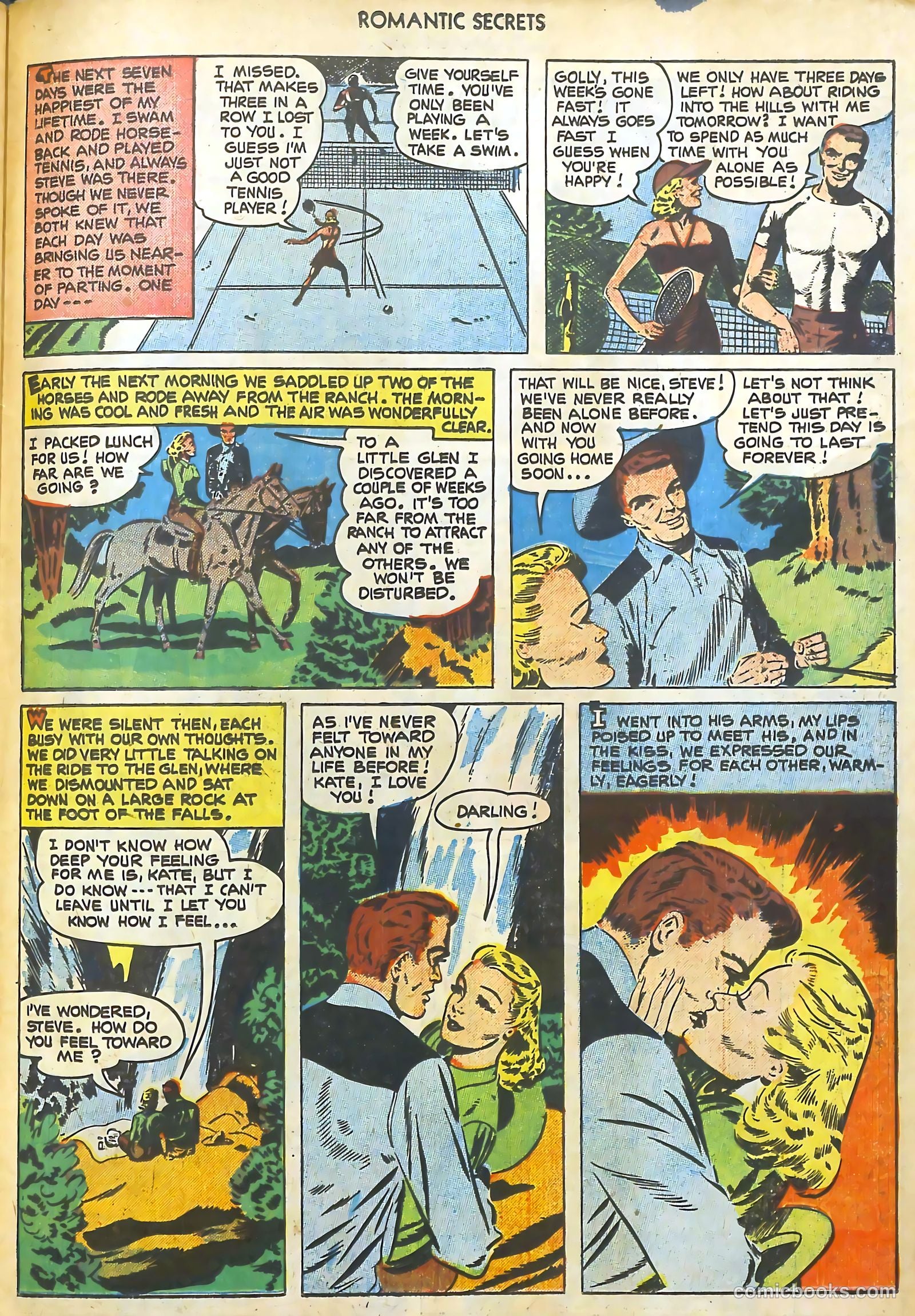 Romantic Secrets #25 (1960) — page 29 of 36