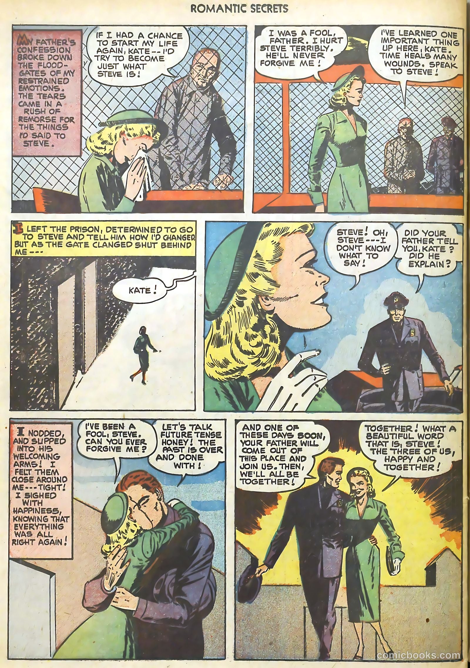 Romantic Secrets #25 (1960) — page 34 of 36