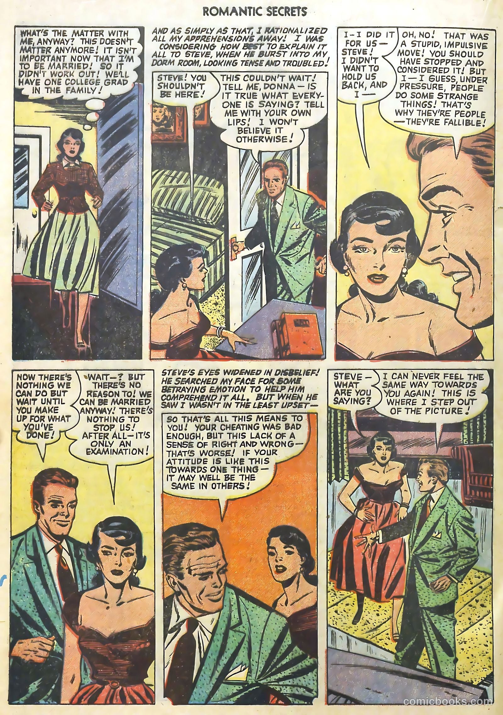 Romantic Secrets #26 (1960) — page 20 of 36