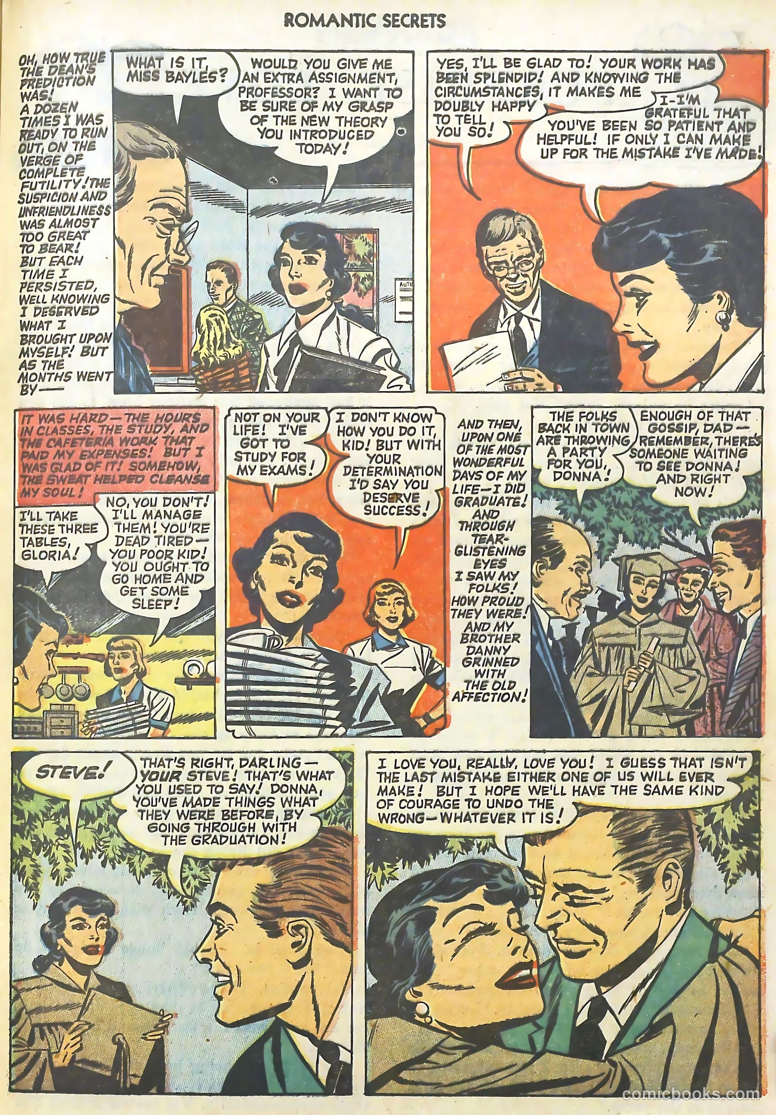 Romantic Secrets #26 (1960) — page 23 of 36