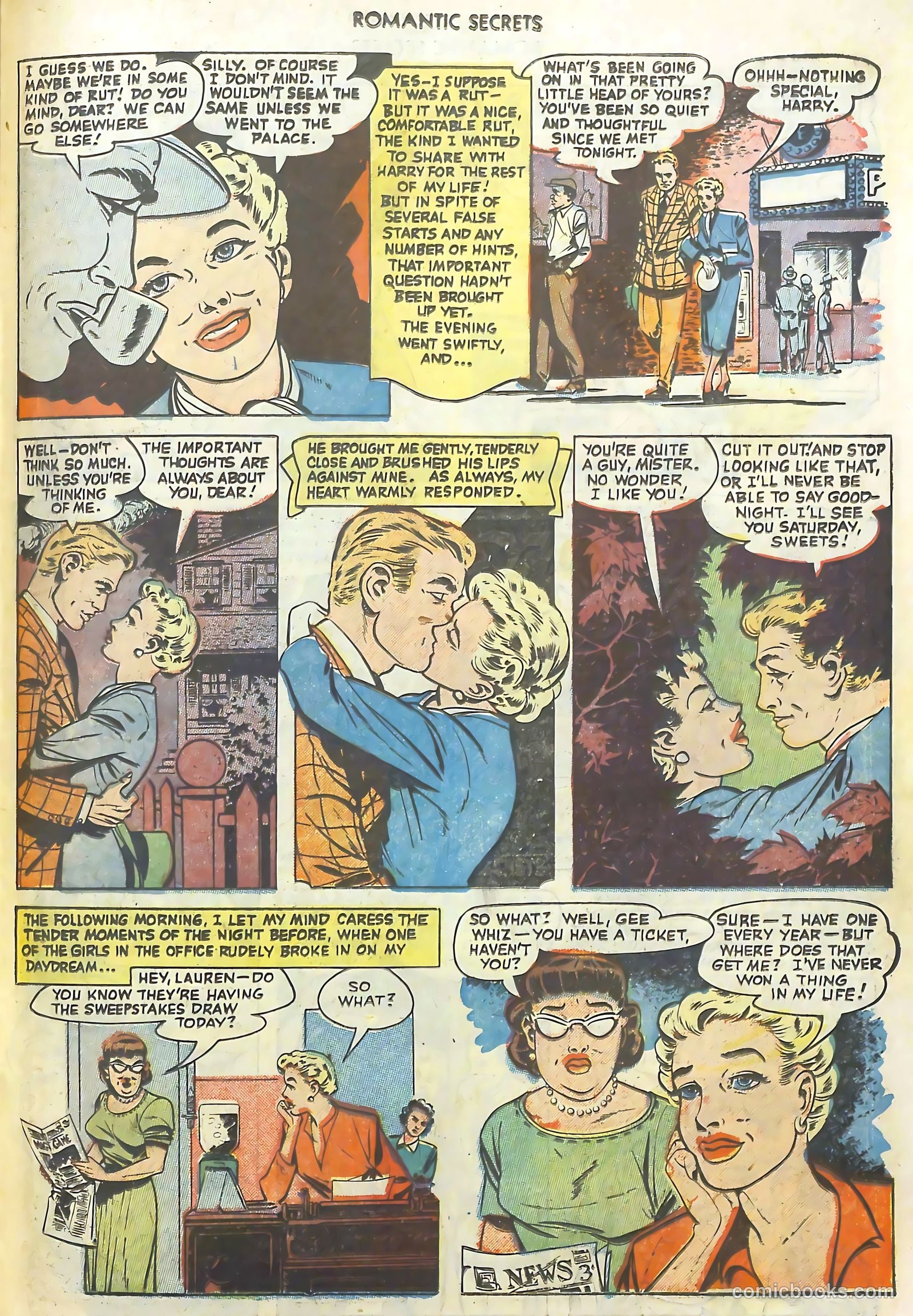 Romantic Secrets #26 (1960) — page 27 of 36