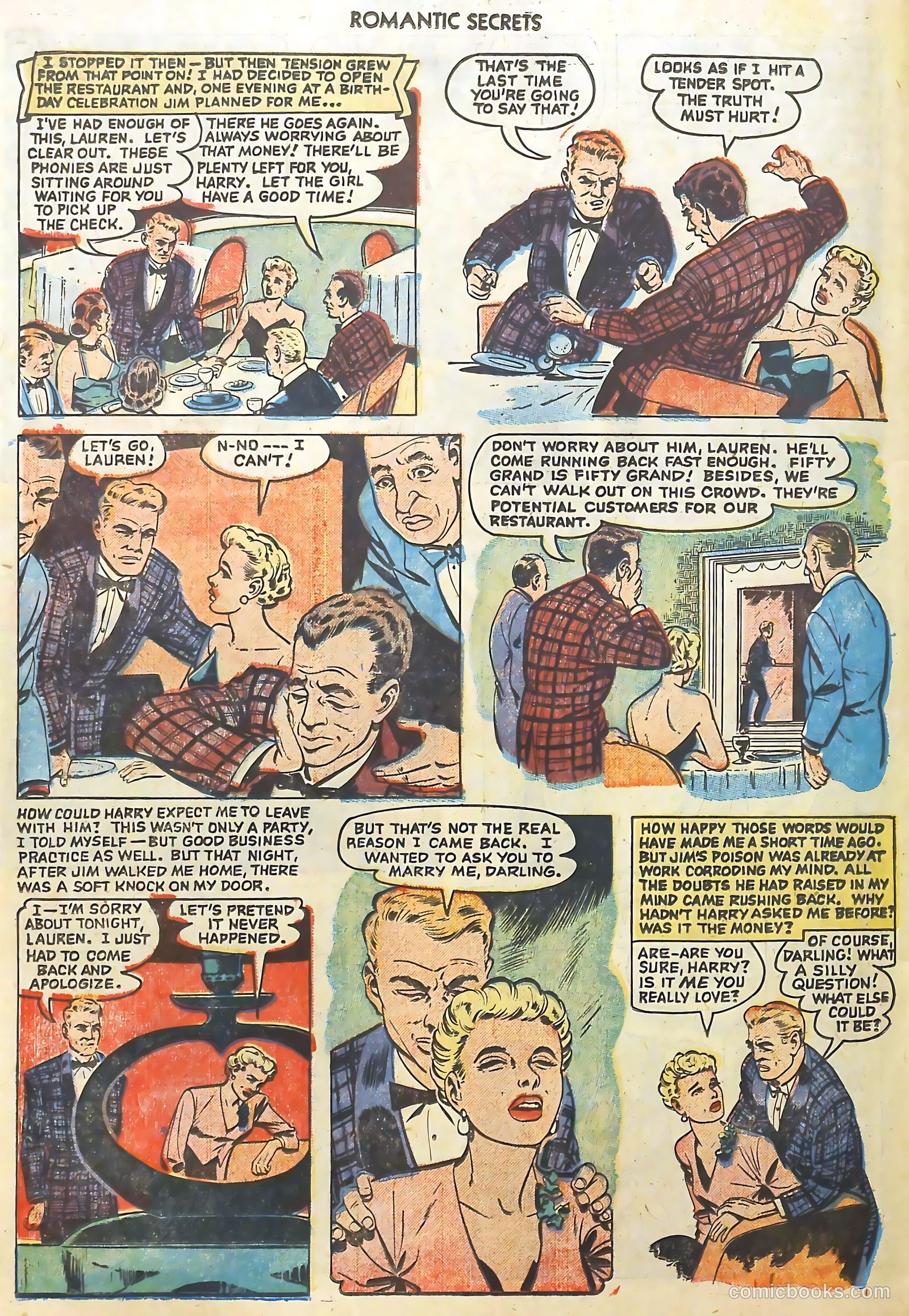 Romantic Secrets #26 (1960) — page 32 of 36